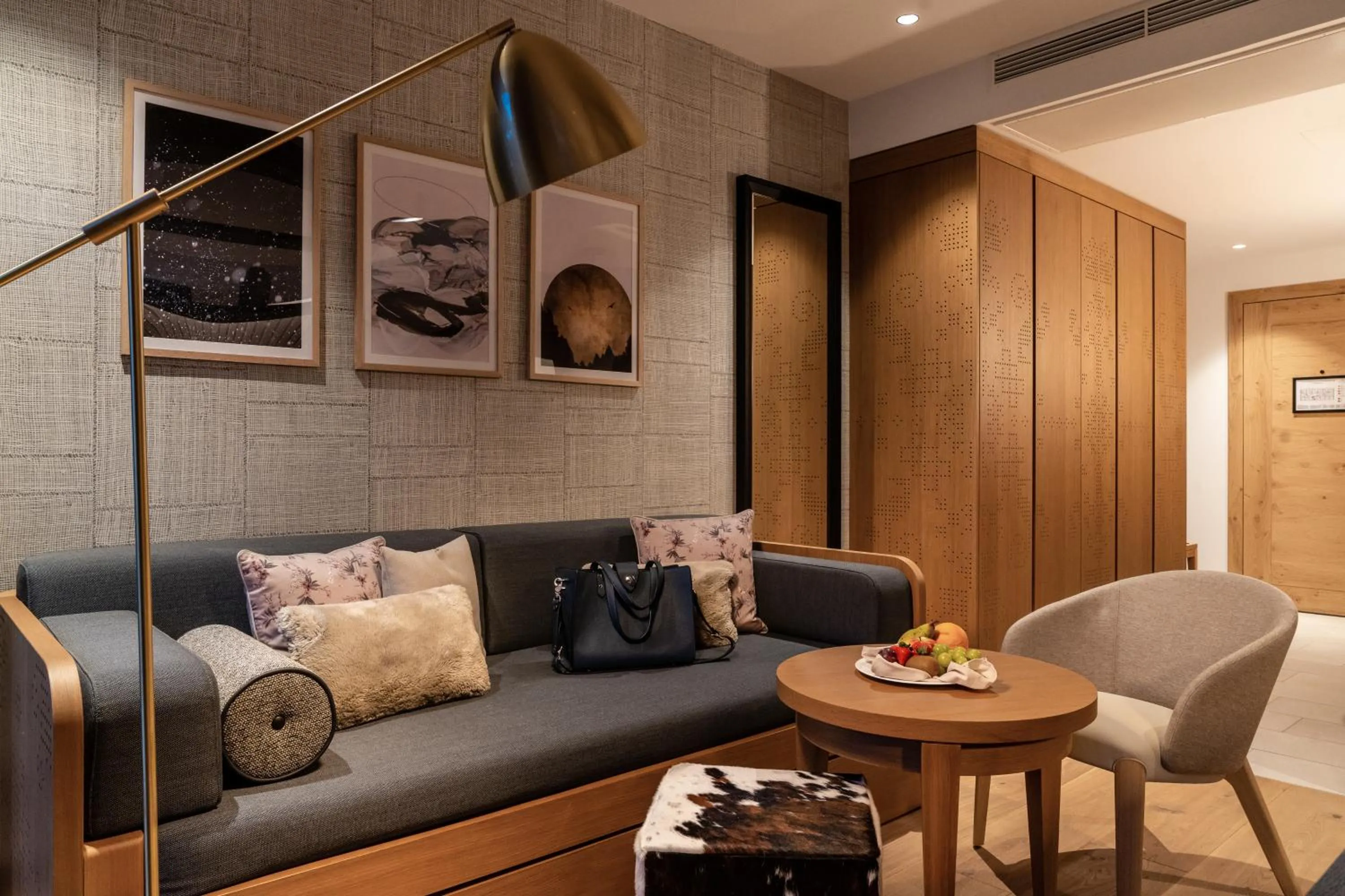 Living room in Löwen Hotel Montafon