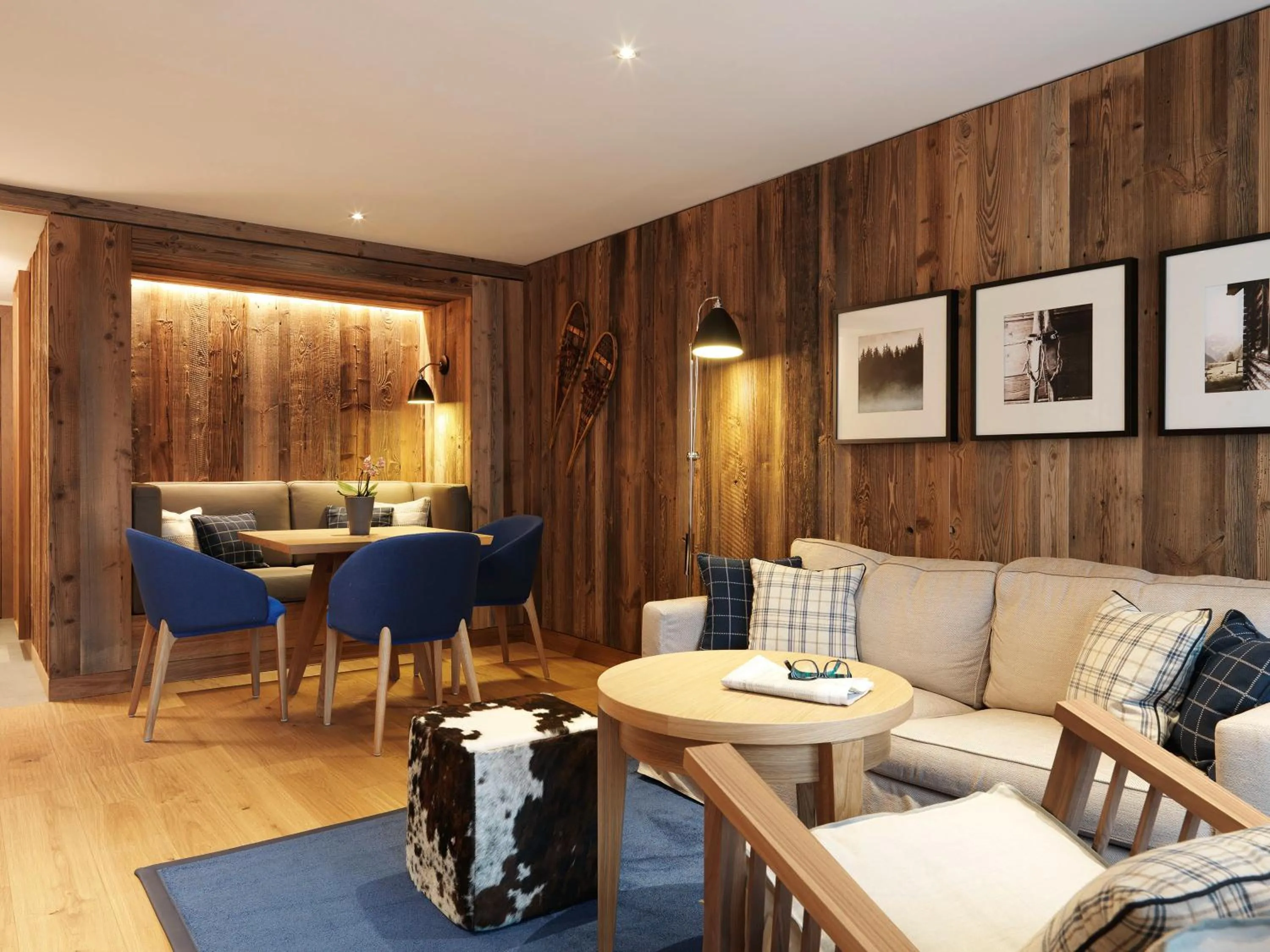 Seating area in Löwen Hotel Montafon