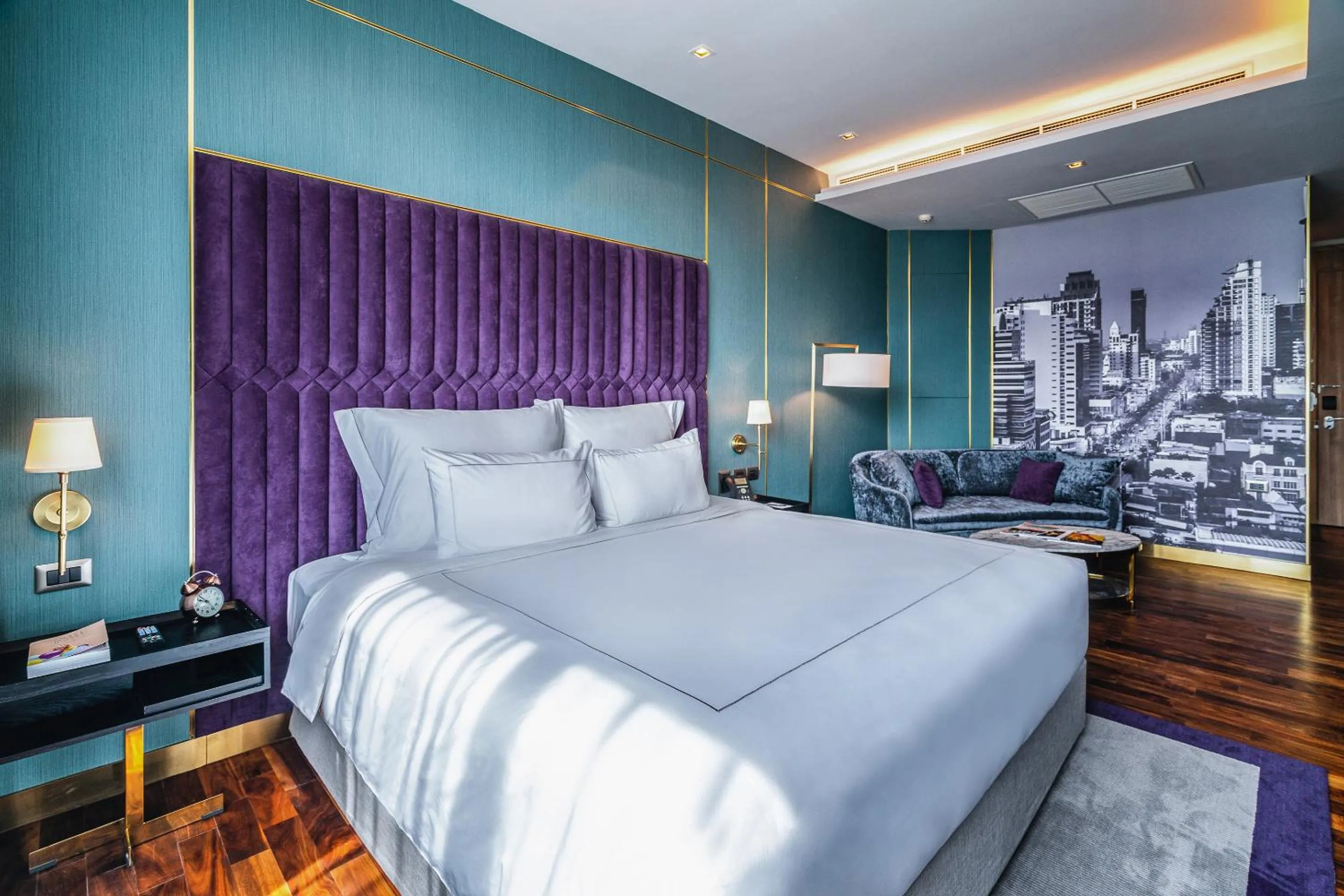 Bed in MUU Bangkok, Small Luxury Hotels of the World