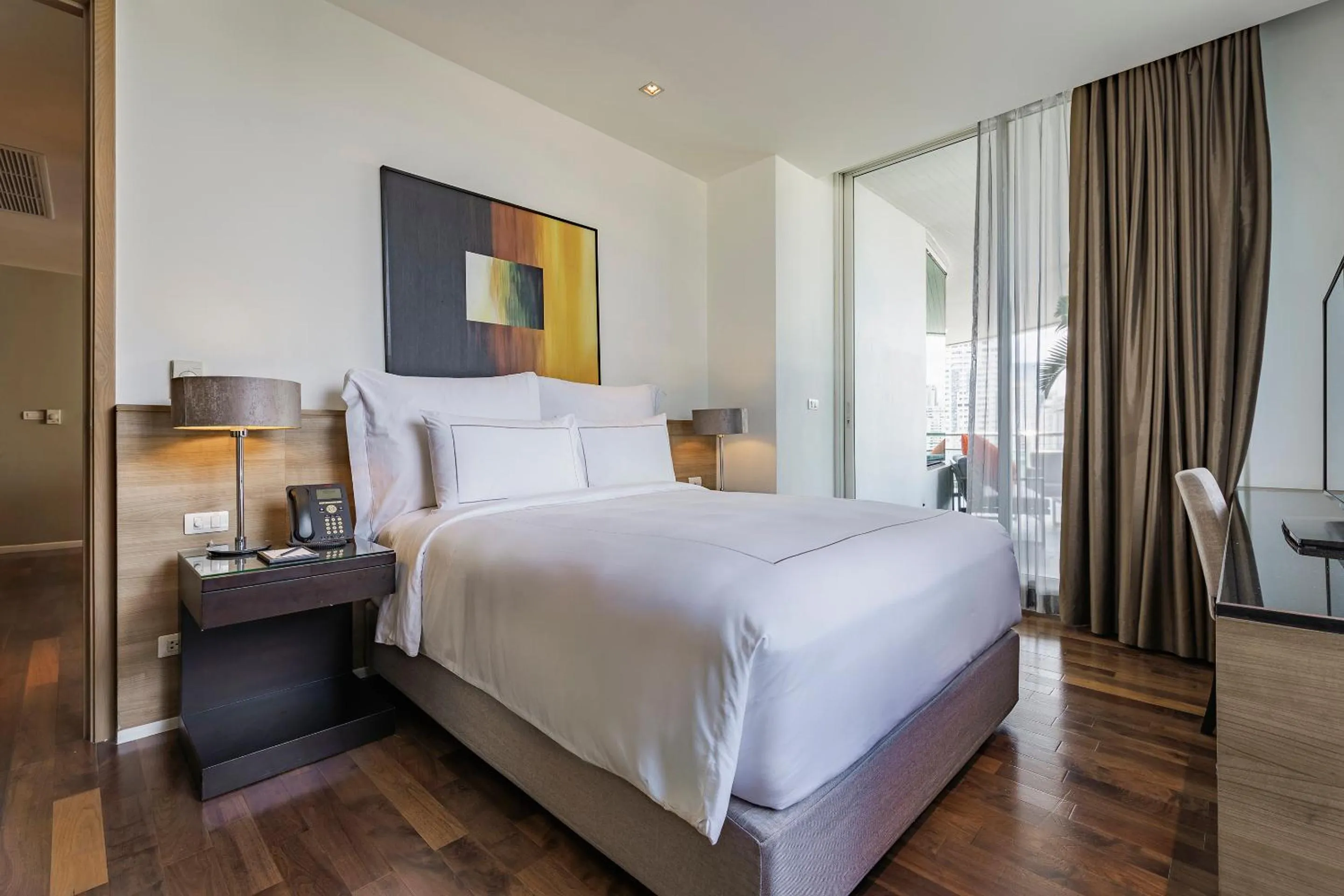 Bed in MUU Bangkok, Small Luxury Hotels of the World