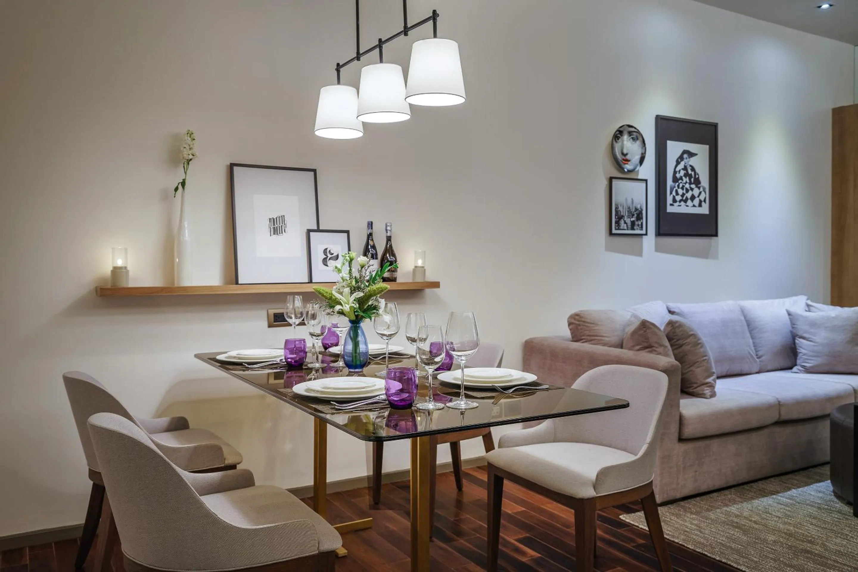 Living room in MUU Bangkok, Small Luxury Hotels of the World