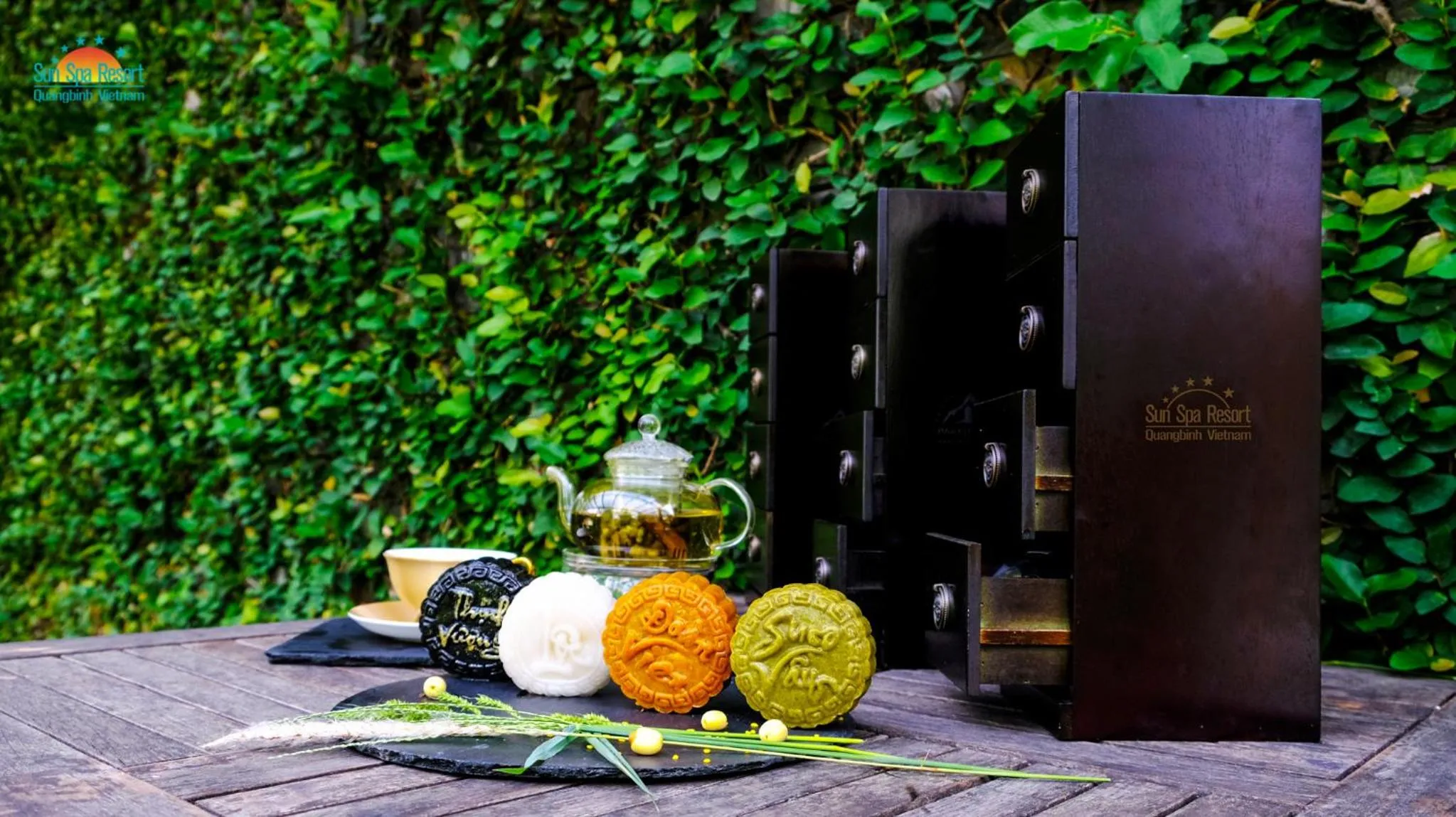 Food close-up in Sun Spa Resort & Villa