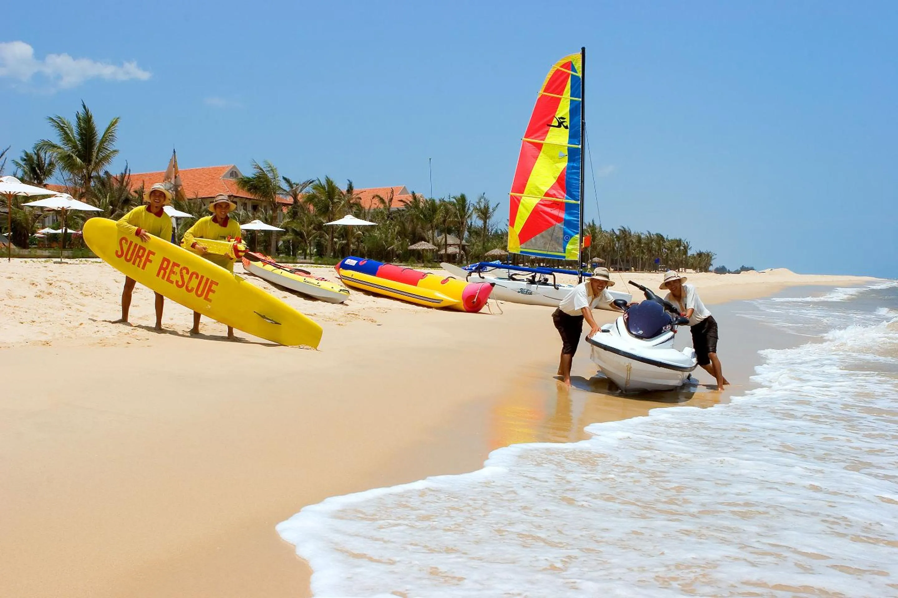 Beach in Sun Spa Resort & Villa