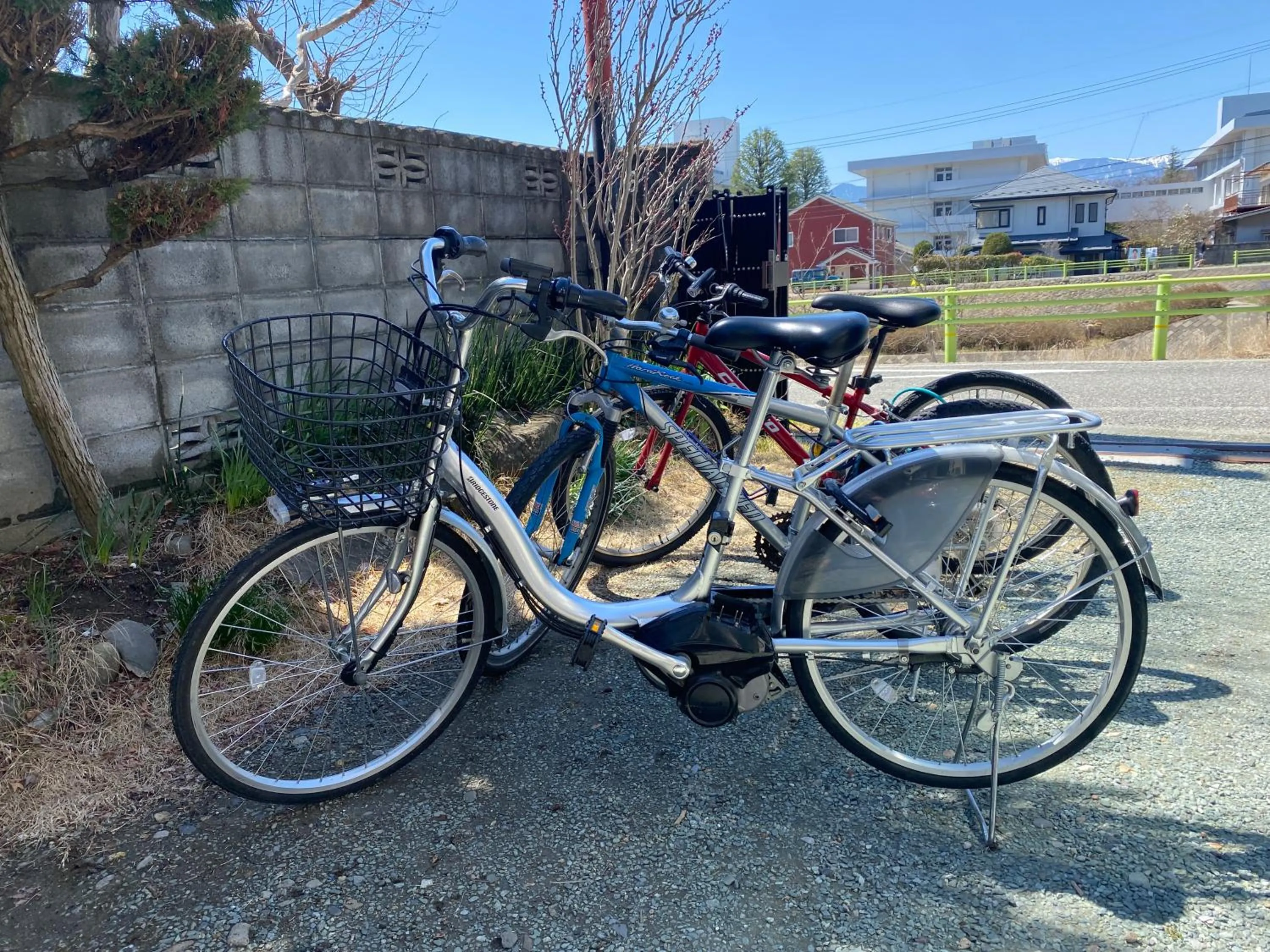 Cycling in Ryokan Seifuso