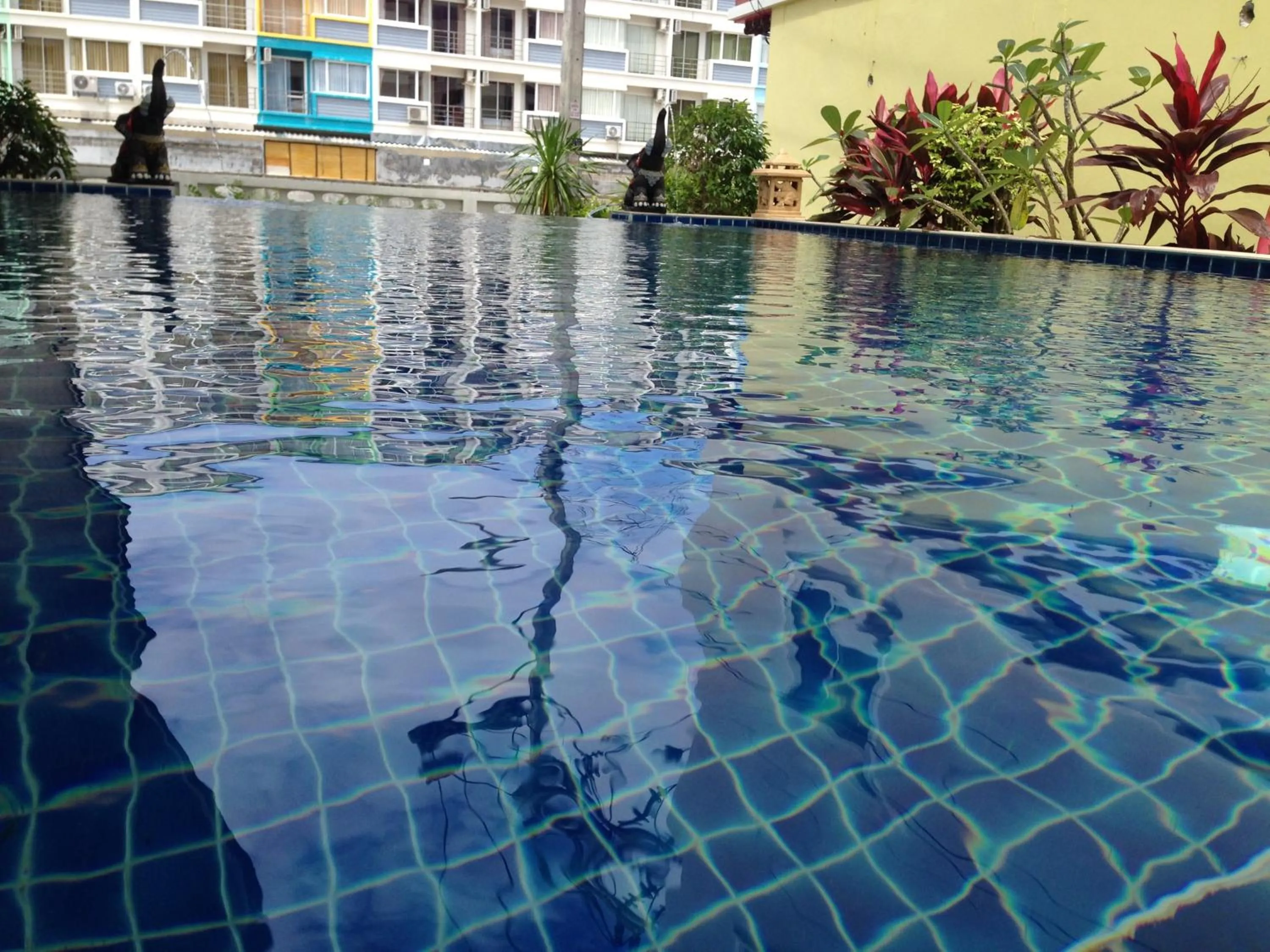 Swimming pool in Green Harbor Hotel & Service Apartment