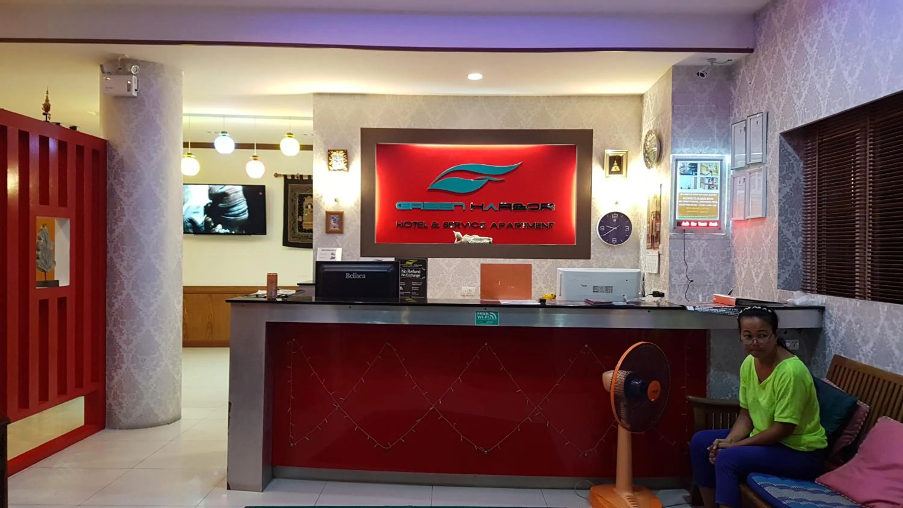 Lobby or reception in Green Harbor Hotel & Service Apartment