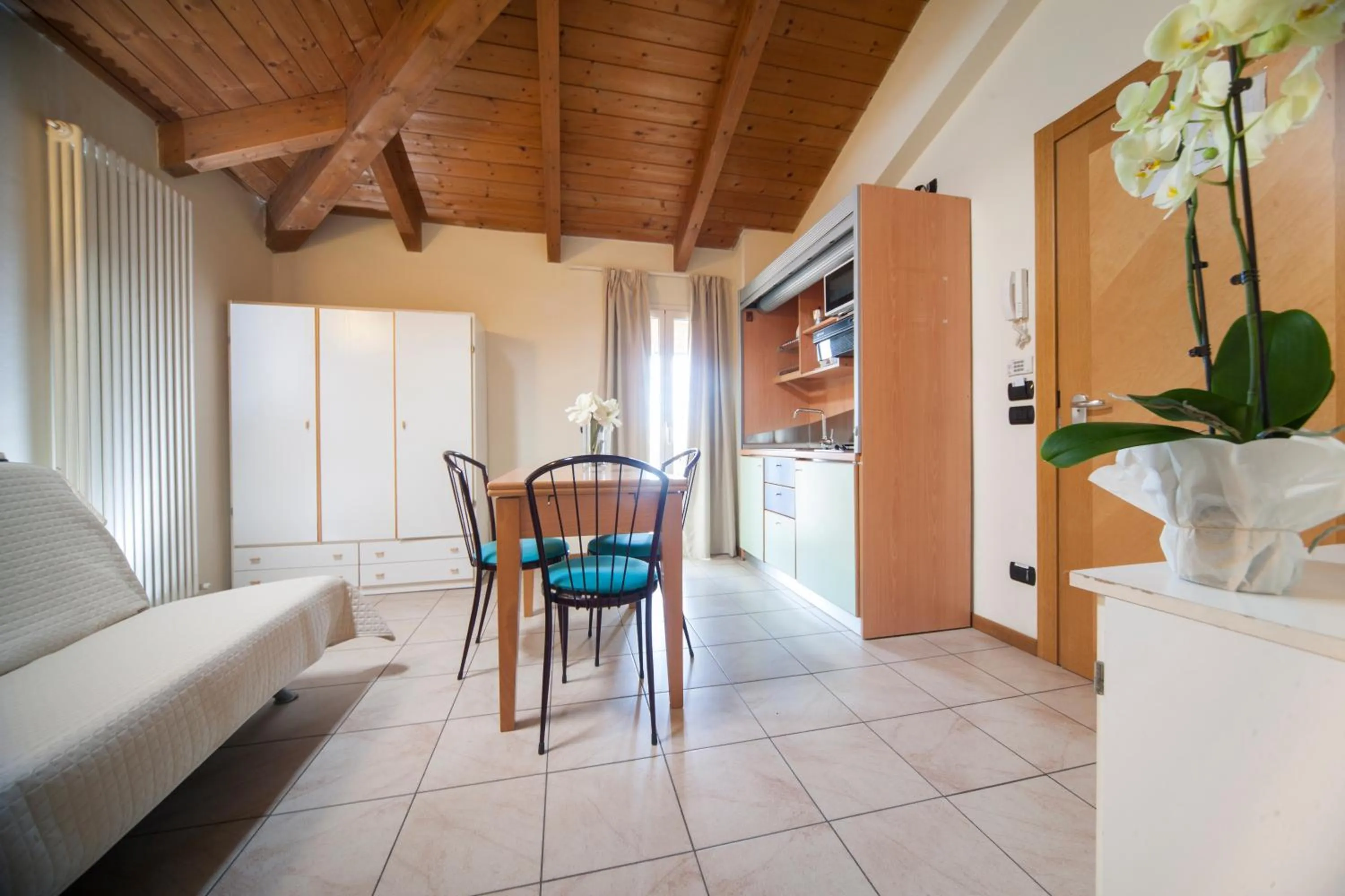 Kitchen or kitchenette in Residence il Capodoglio