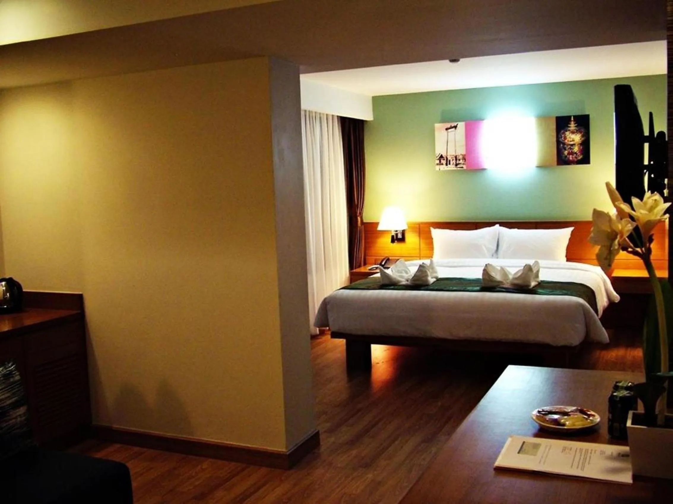 Bedroom, Bed in Nouvo City Hotel