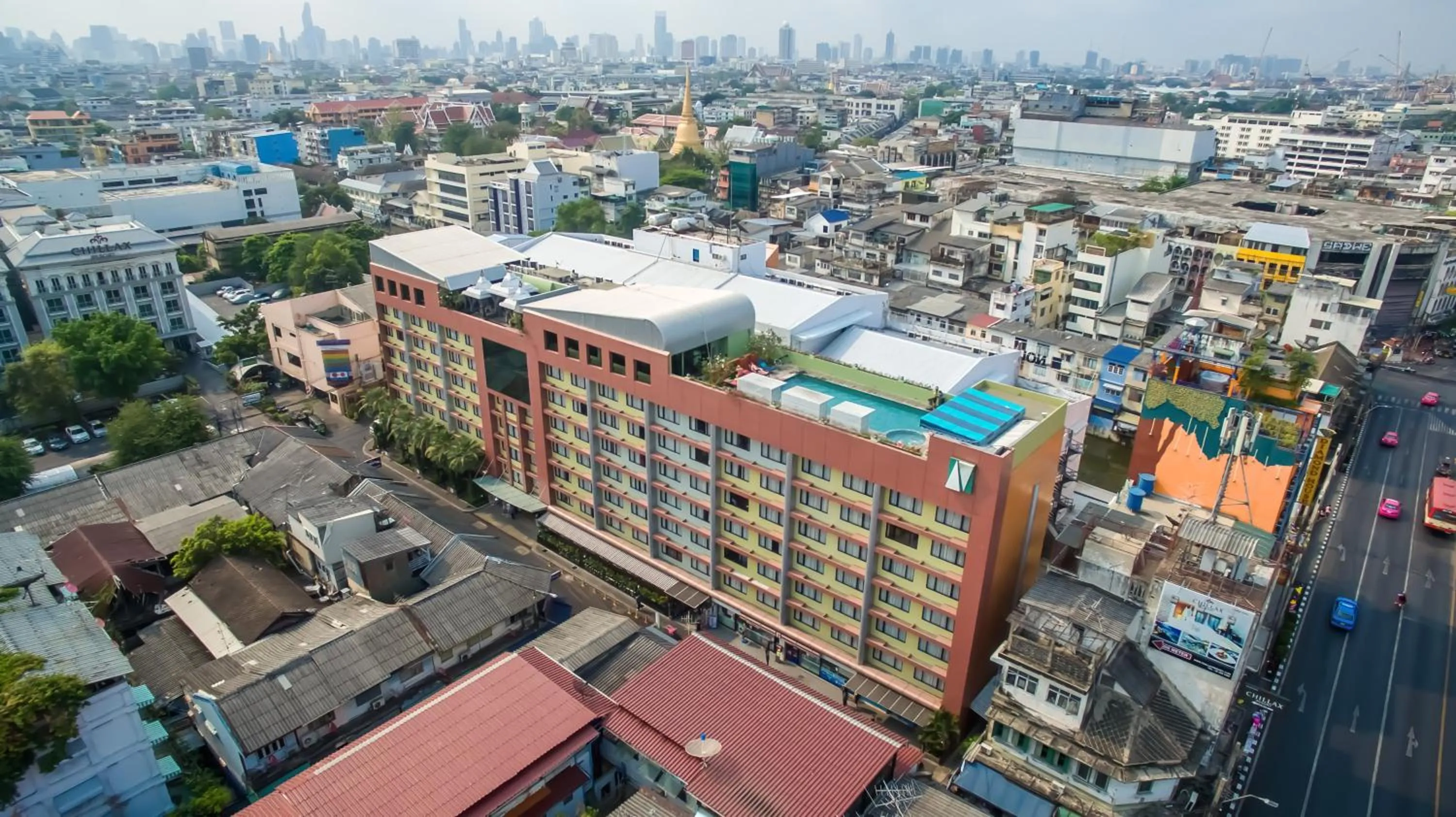 Bird's eye view in Nouvo City Hotel