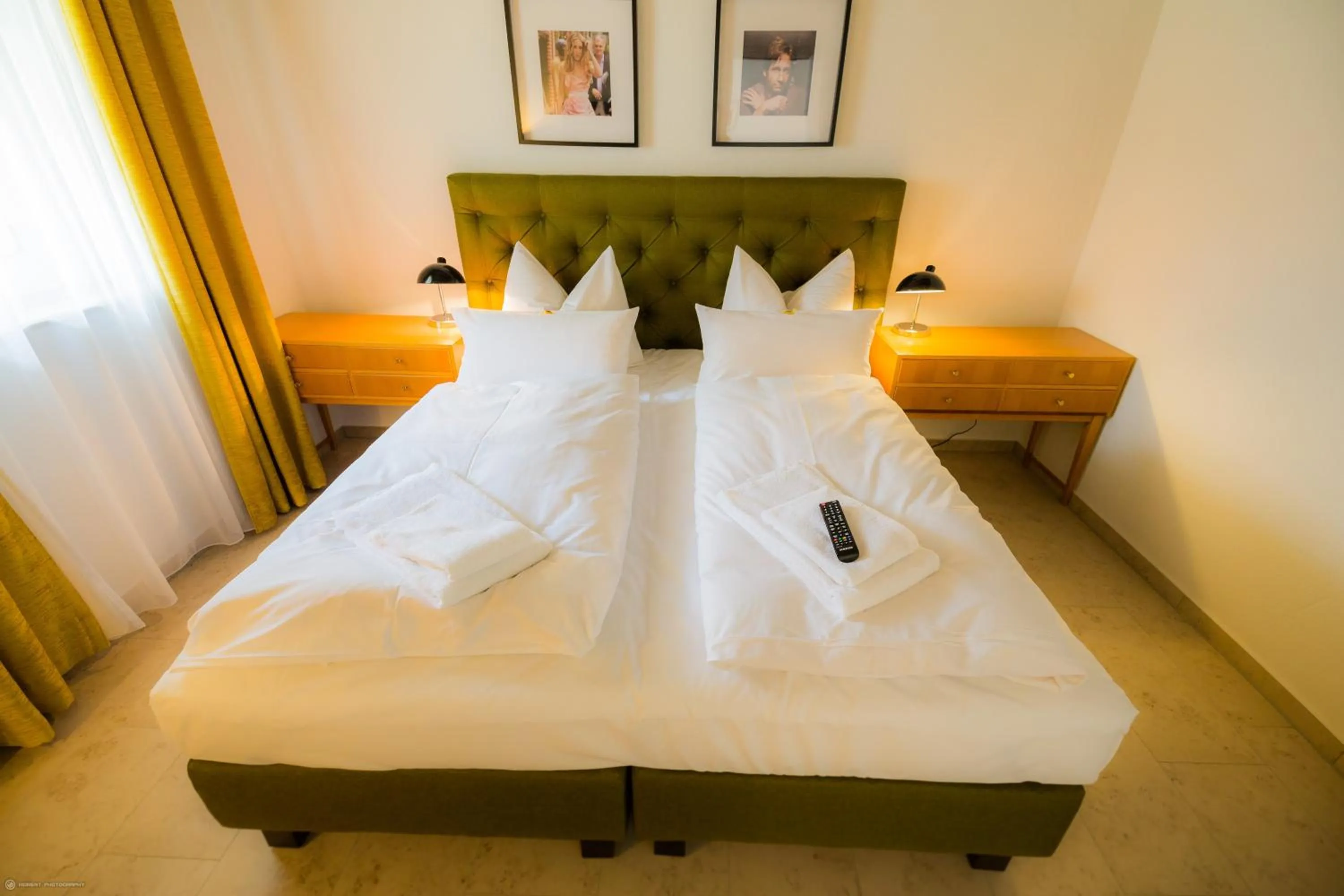 Bedroom, Bed in Hotel Luis Stadl