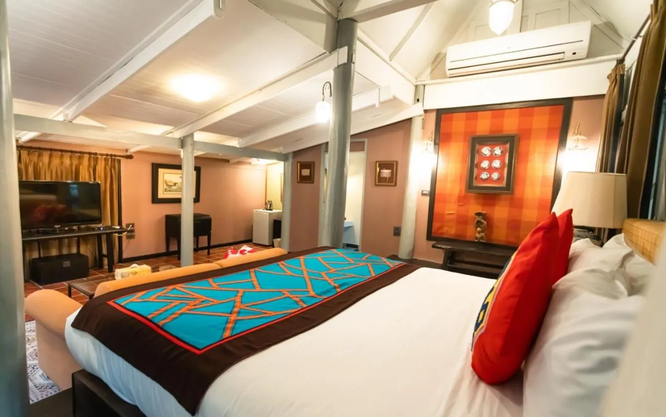 Bed in Zantiis Ndol Villas