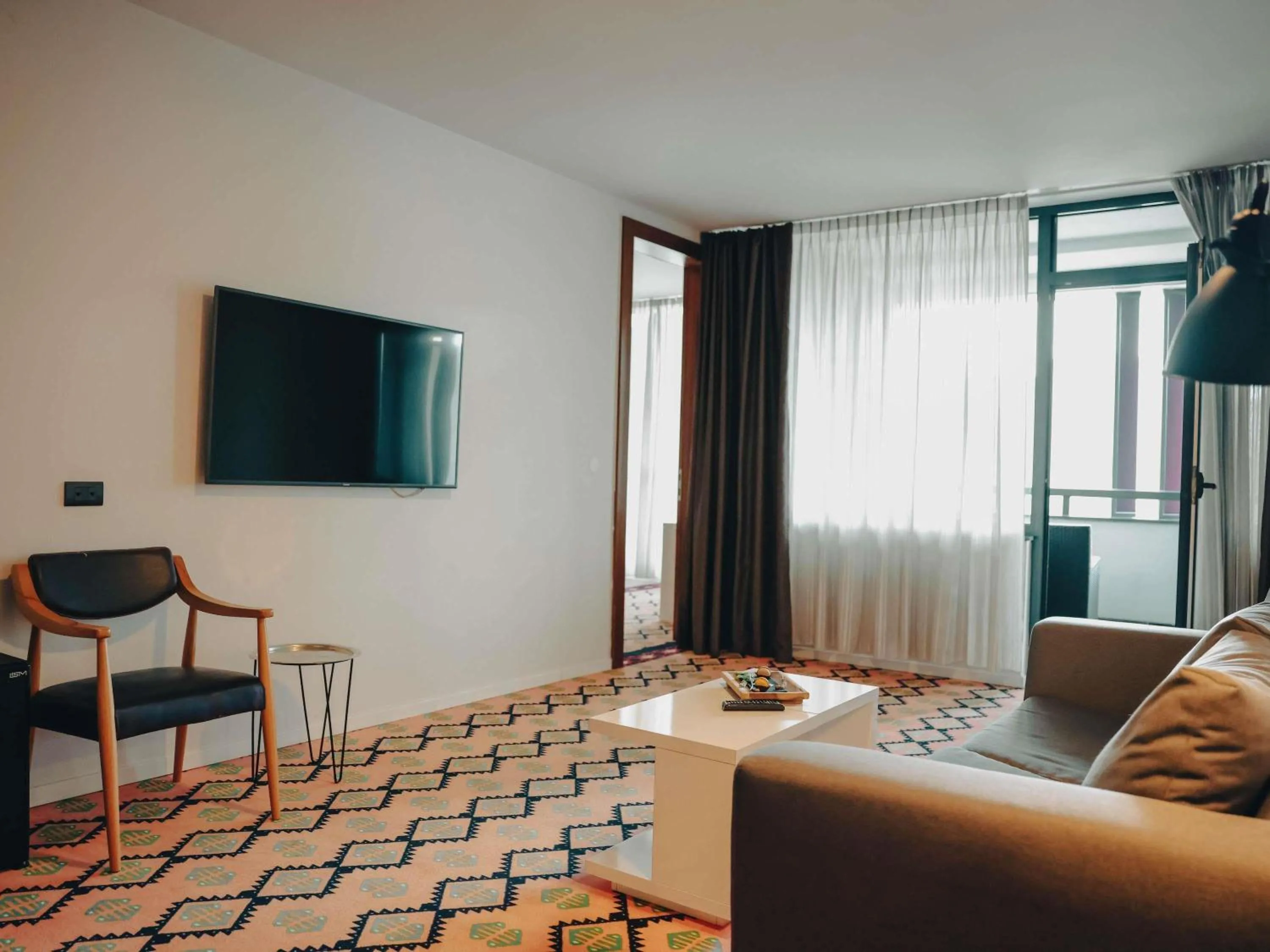 Bedroom in ibis Styles Sarajevo