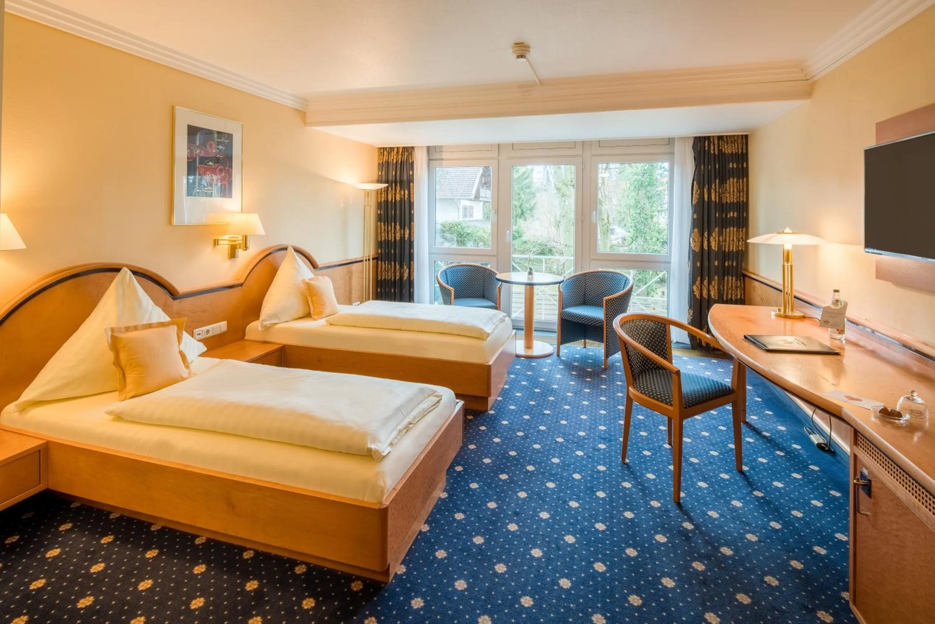 Bed in Hotel Asemann Planegg