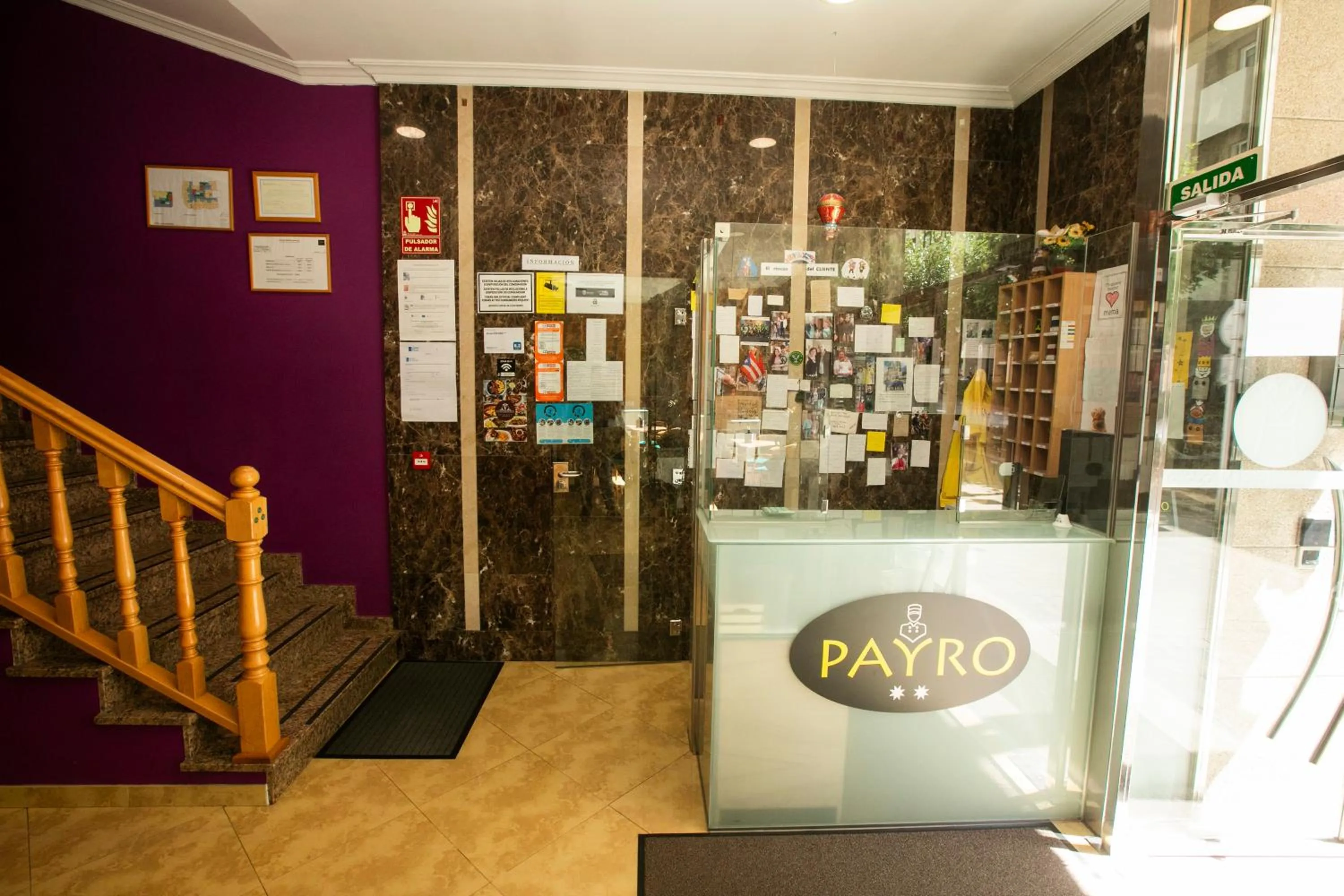 Lobby or reception in Hotel PAYRO