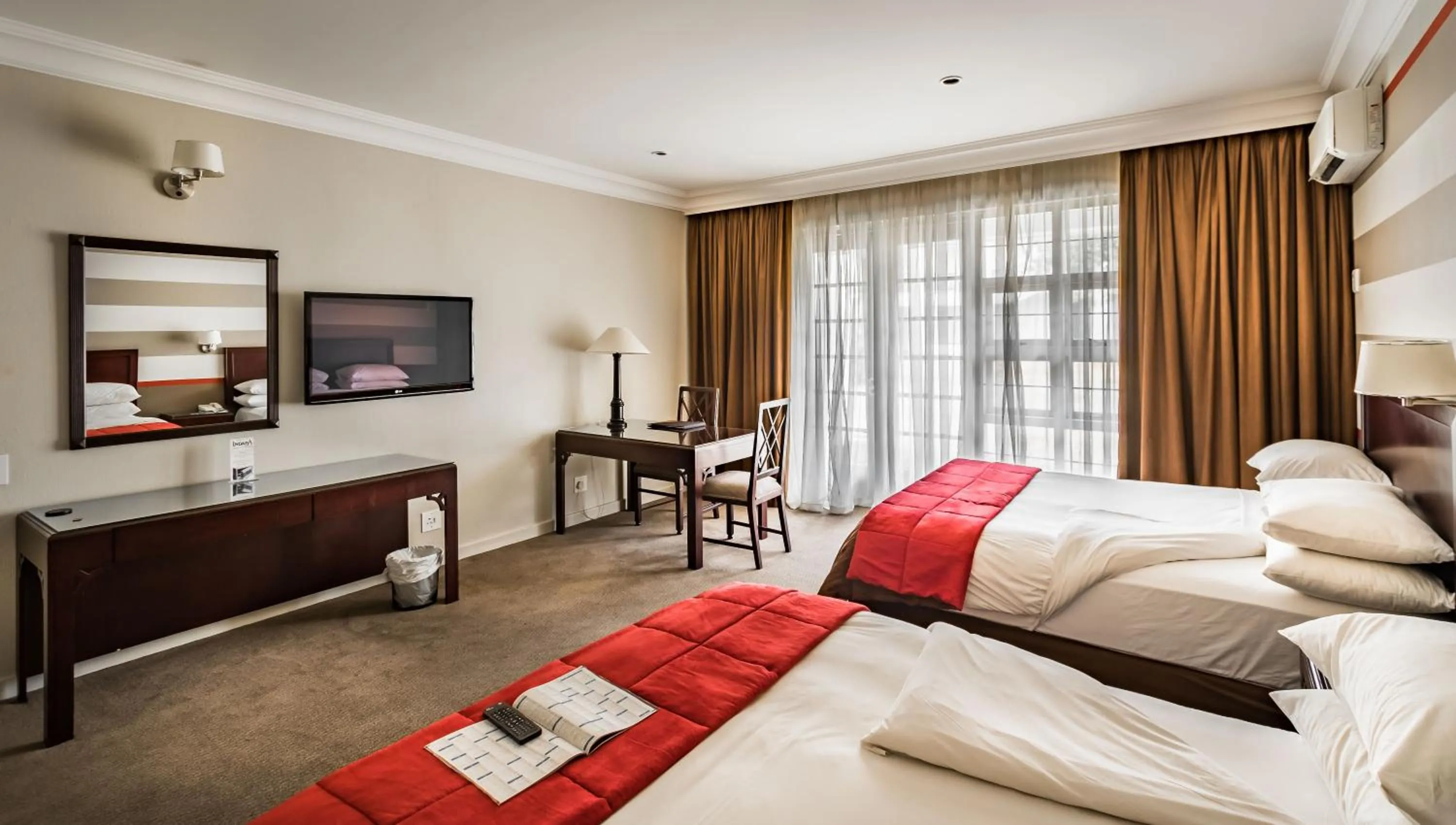 Bed in Indaba Hotel, Spa & Conference Center