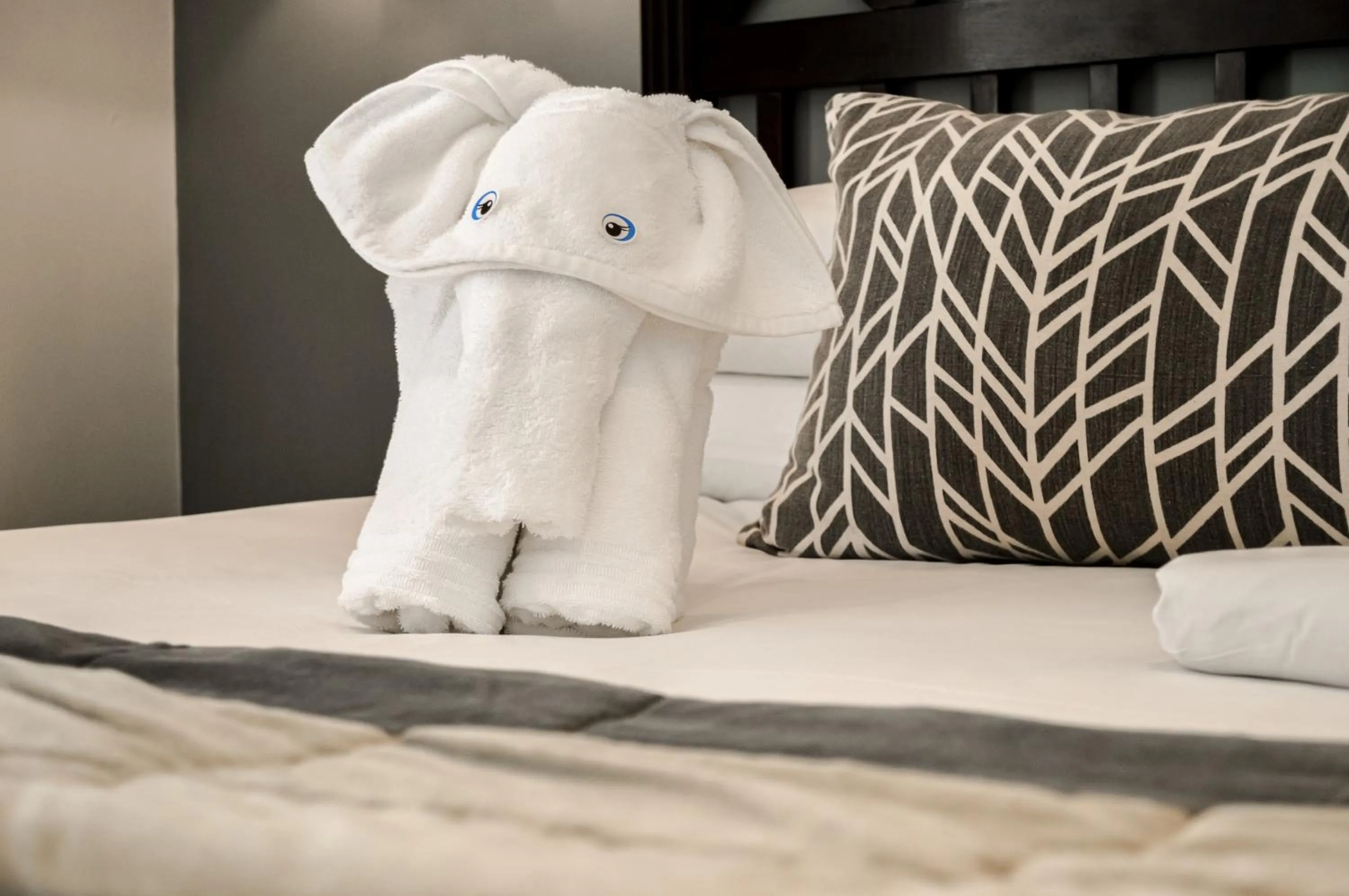 Bed in Indaba Hotel, Spa & Conference Center