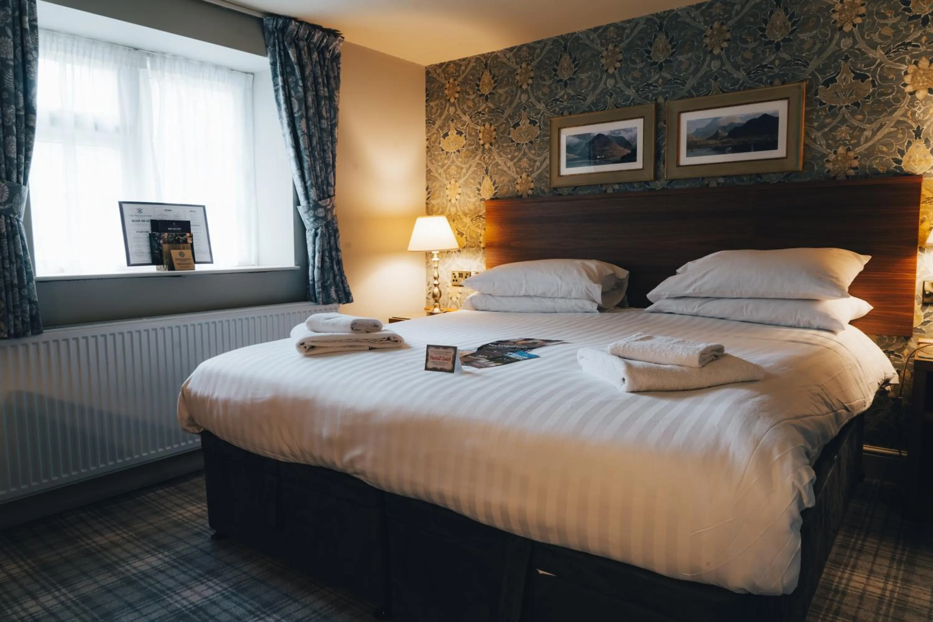 Bedroom, Bed in The Pheasant Inn - The Inn Collection Group