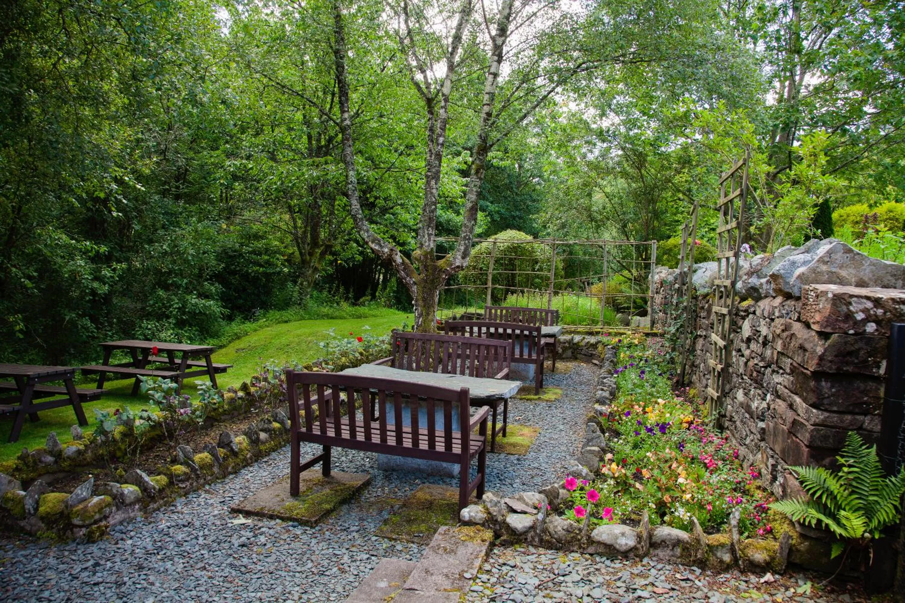 Garden in The Pheasant Inn - The Inn Collection Group