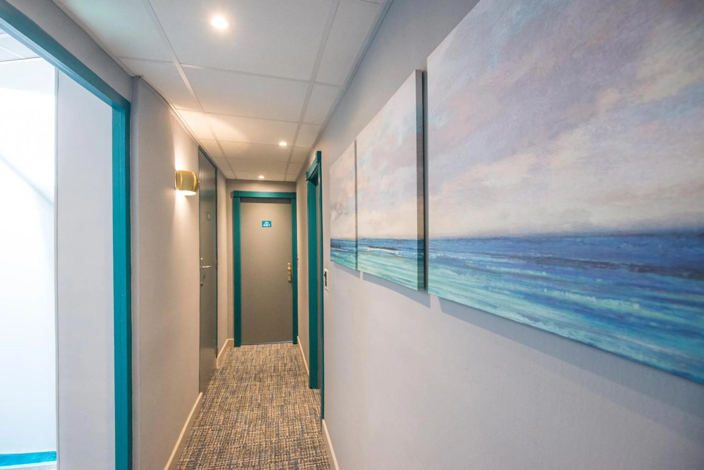 Decorative detail in Hotel Olympia