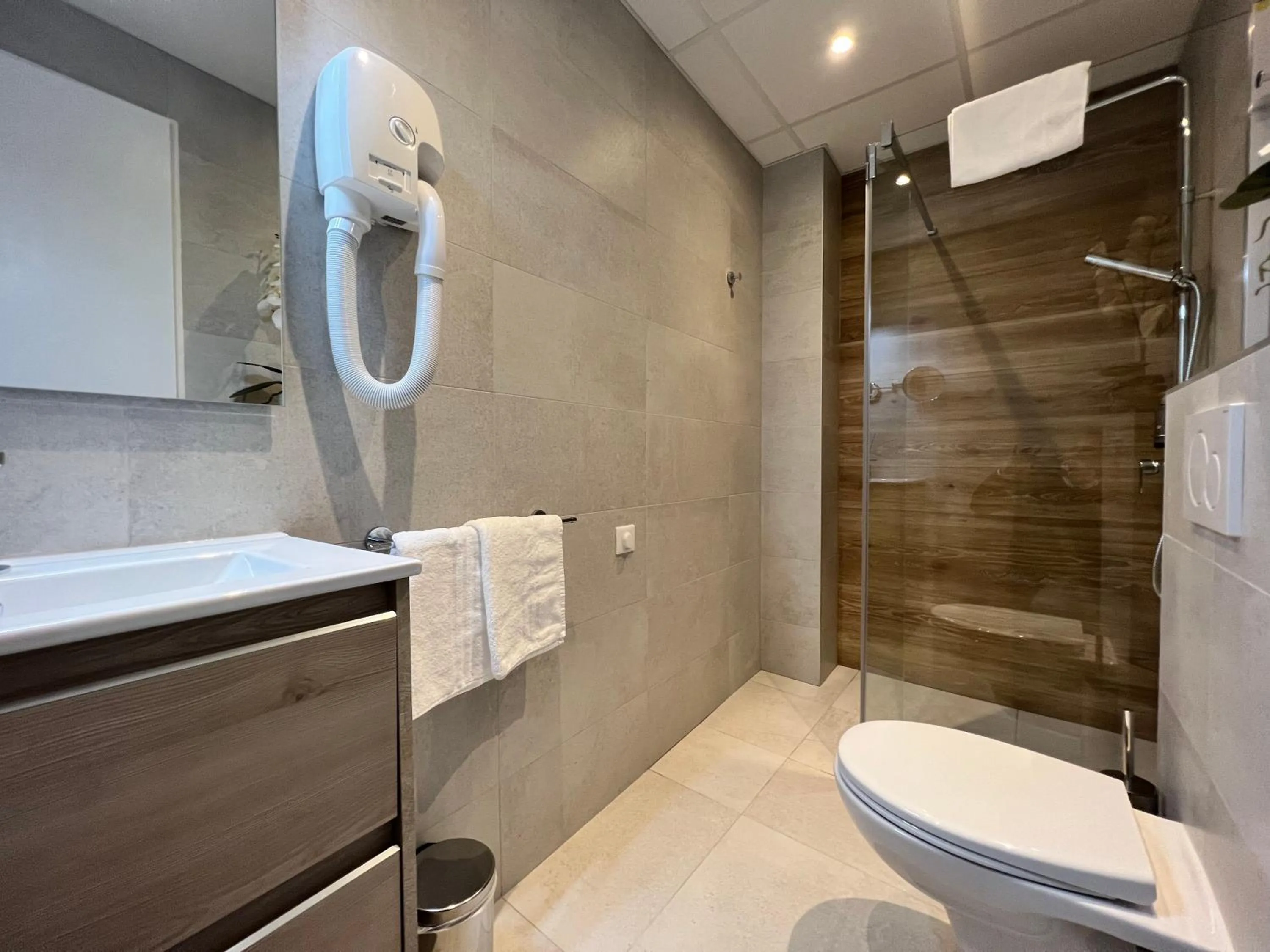 Bathroom in Hotel Olympia