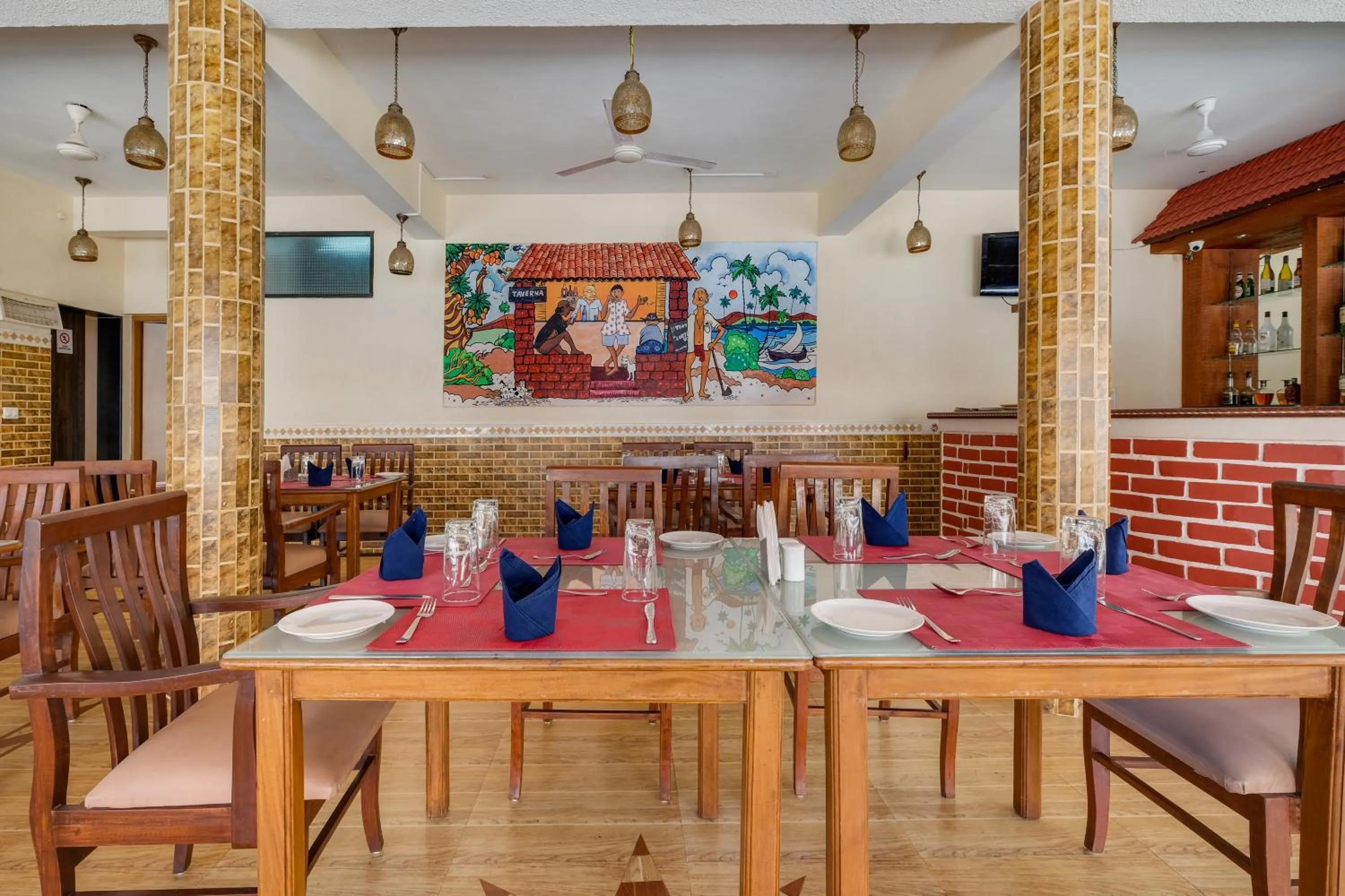 Restaurant/places to eat in Spazio Leisure Resort, Goa