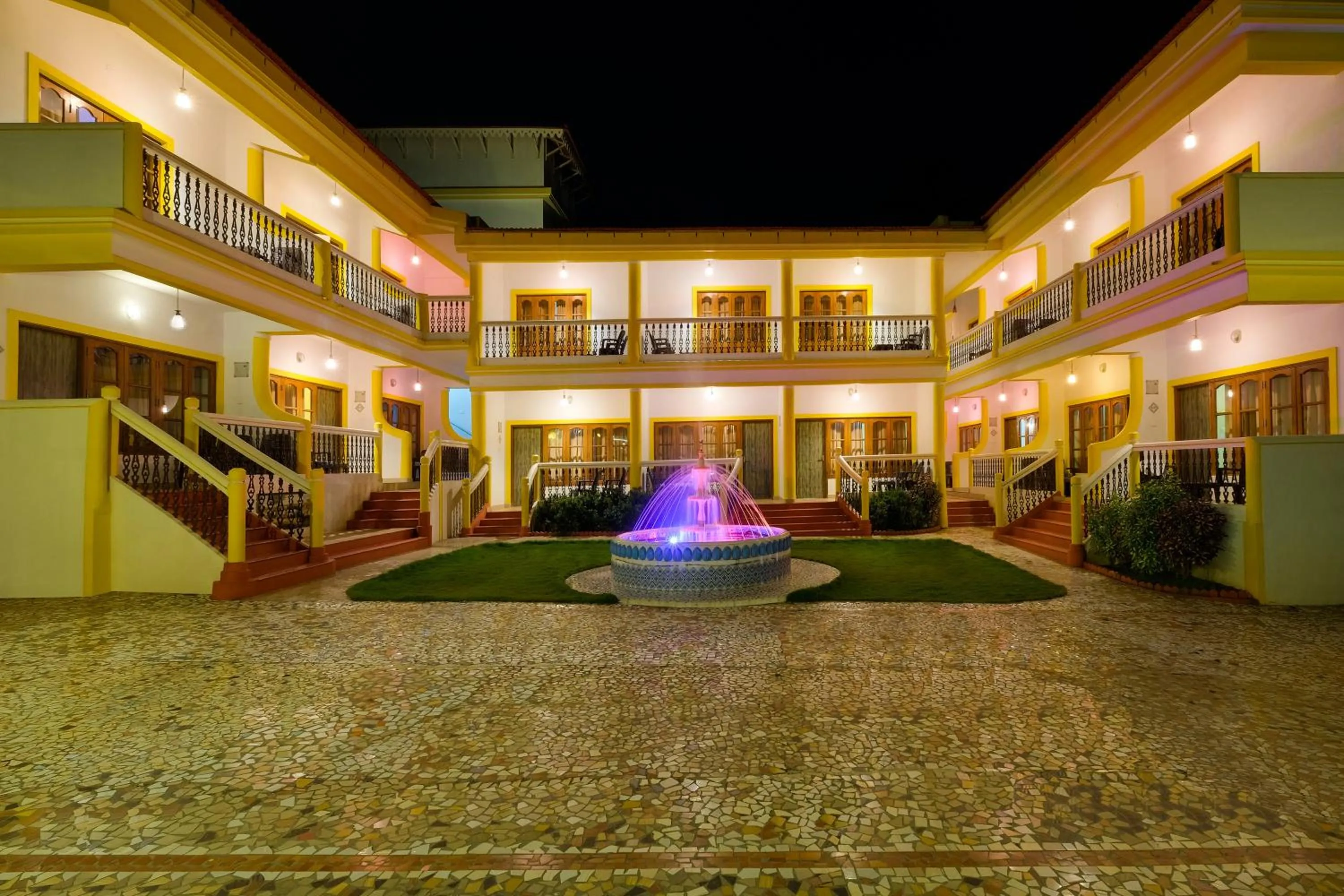 Garden in Spazio Leisure Resort, Goa