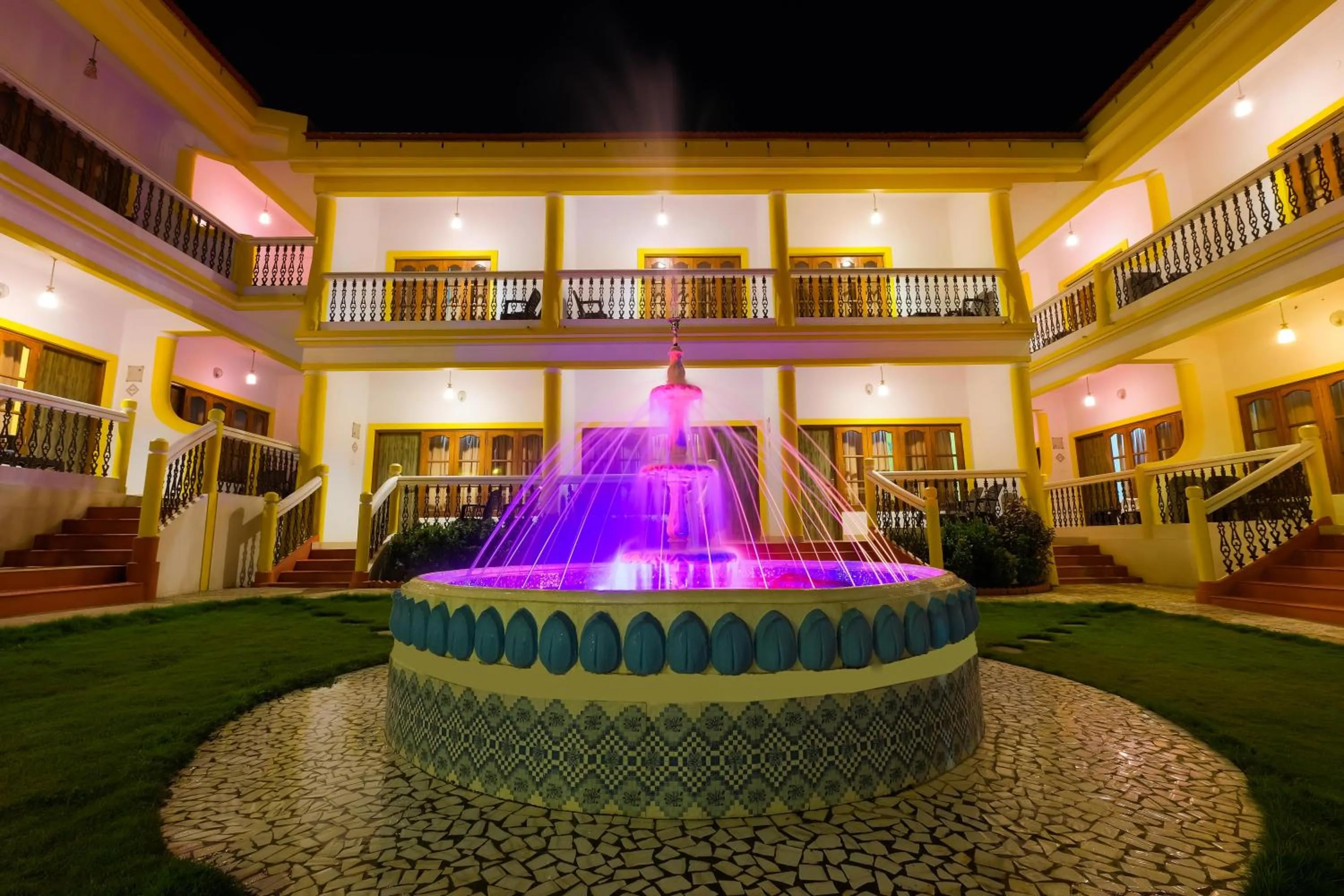 Decorative detail in Spazio Leisure Resort, Goa