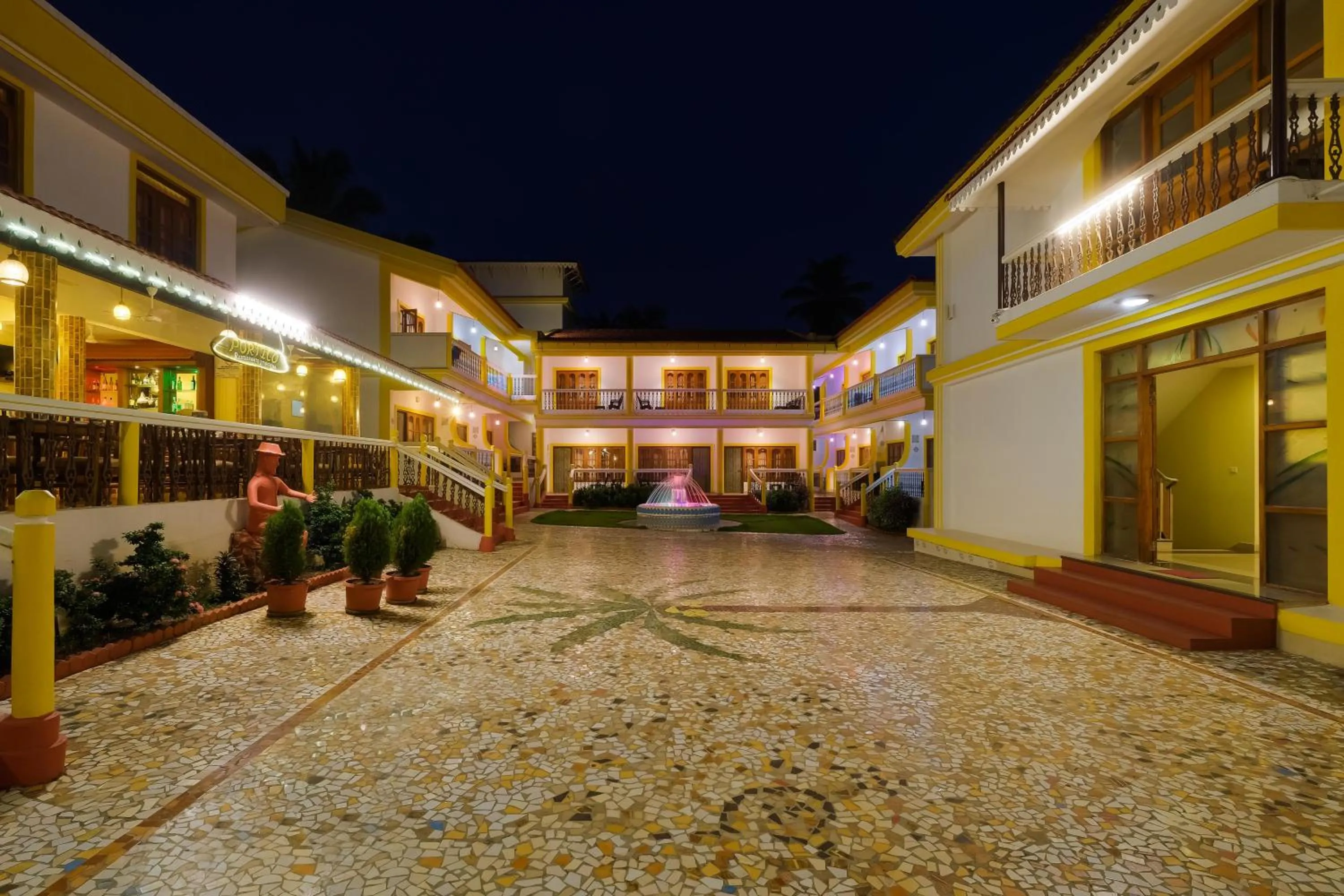 Property building in Spazio Leisure Resort, Goa