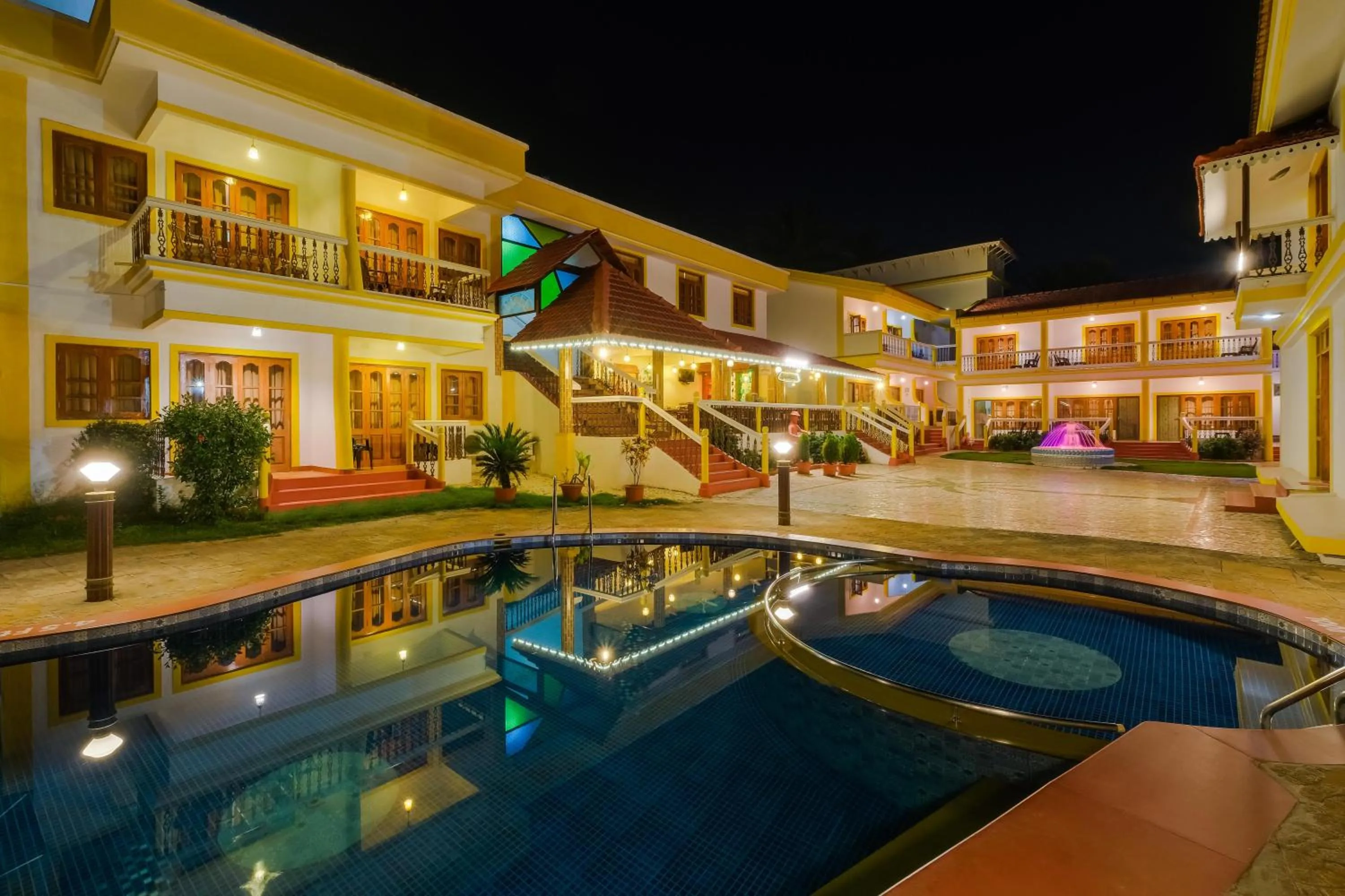 Property building in Spazio Leisure Resort, Goa