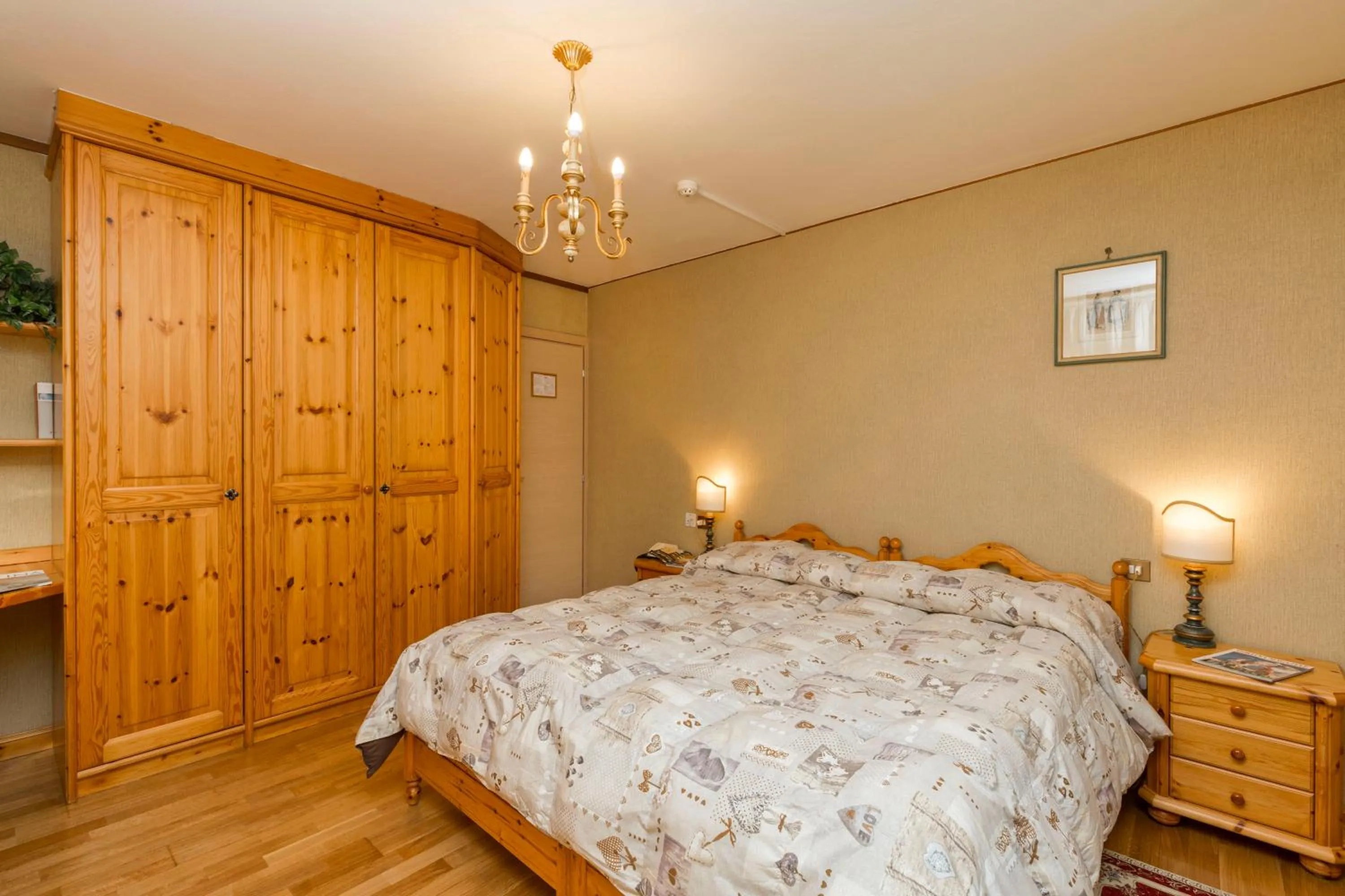 Bed in Hotel Pontechiesa