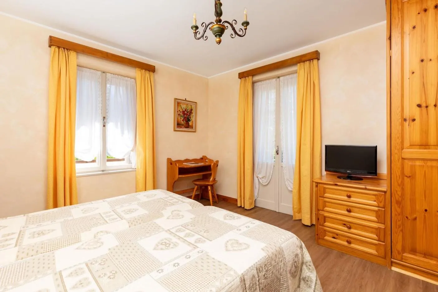 Bed in Hotel Pontechiesa