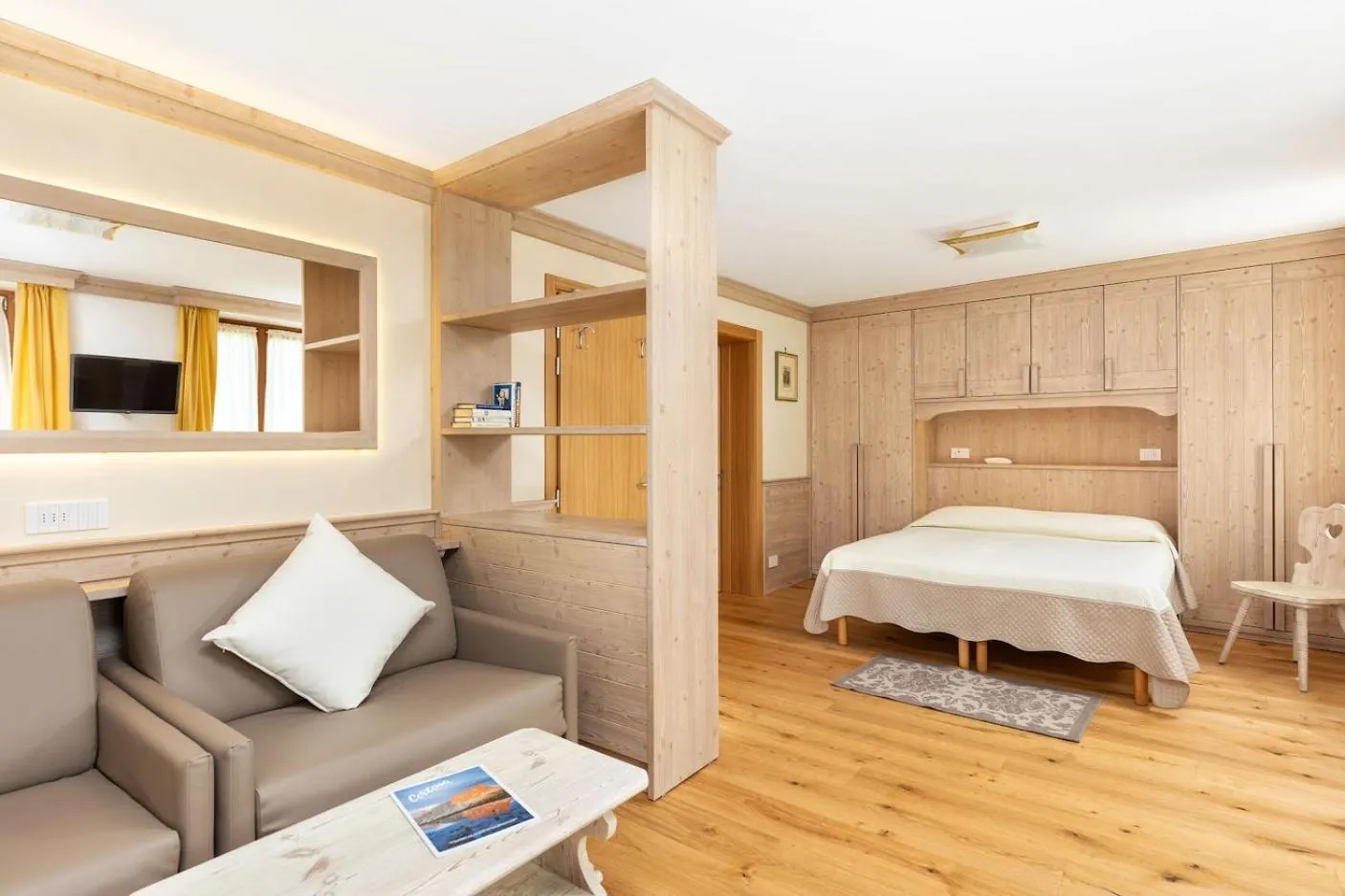 Bed in Hotel Pontechiesa