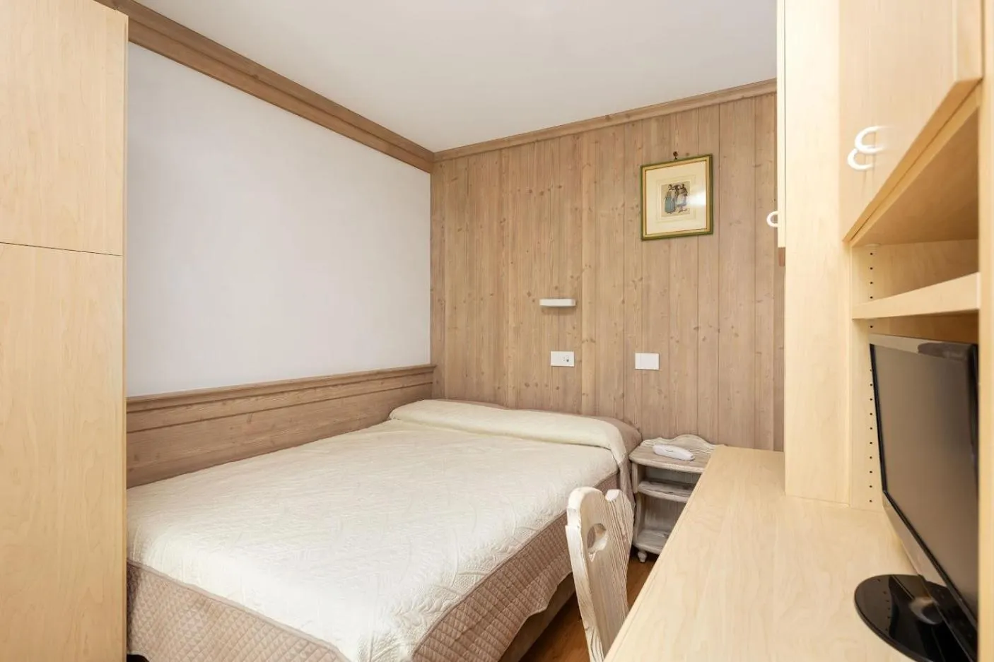 Bed in Hotel Pontechiesa