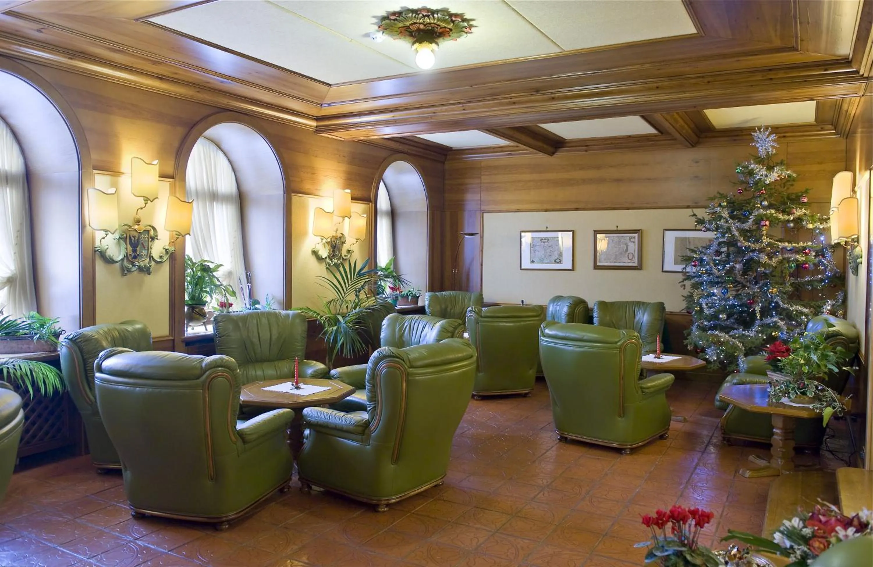 Communal lounge/ TV room in Hotel Pontechiesa