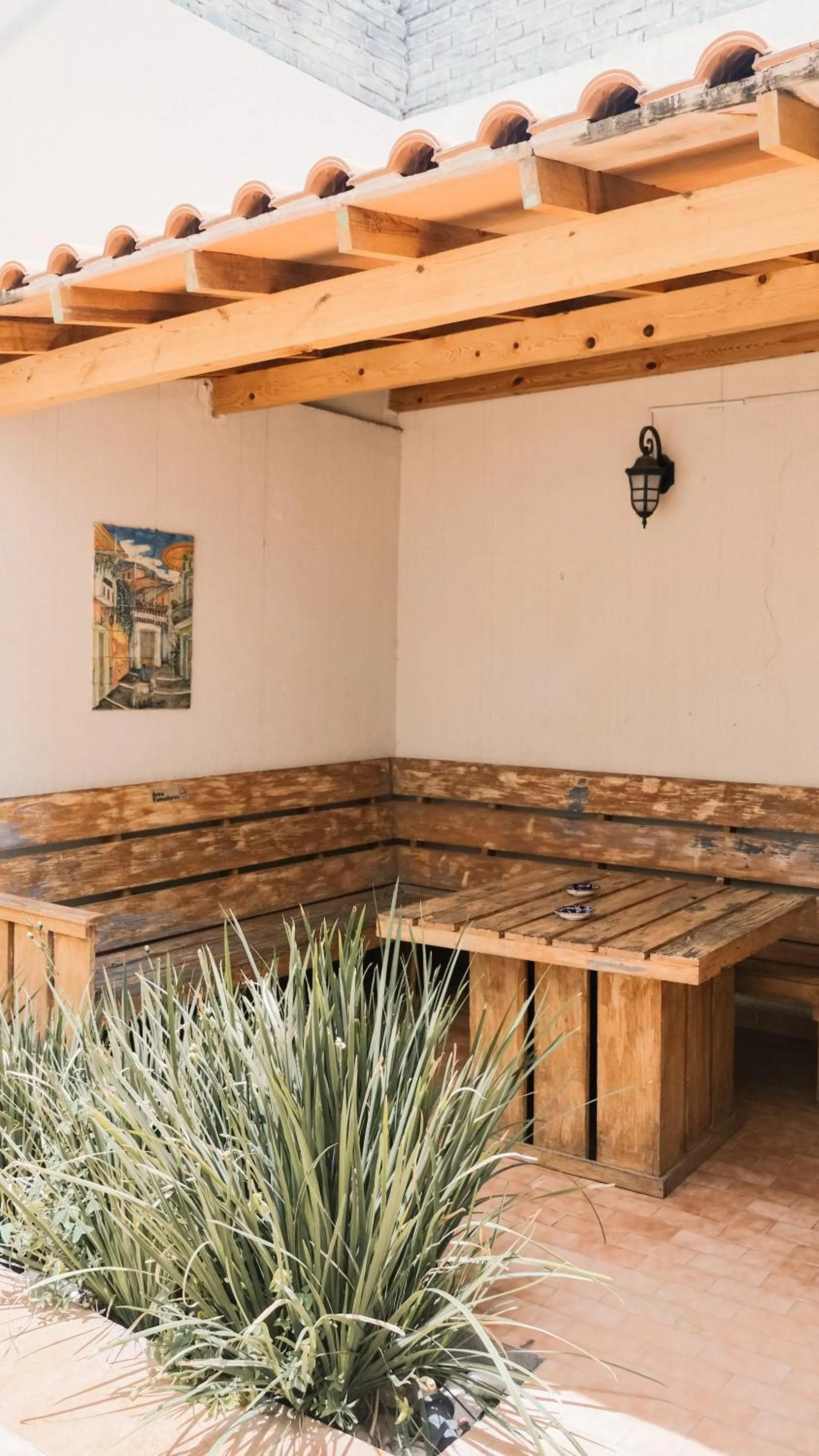 Patio in Casona Luciérnaga-Casa de Huéspedes para Grupos