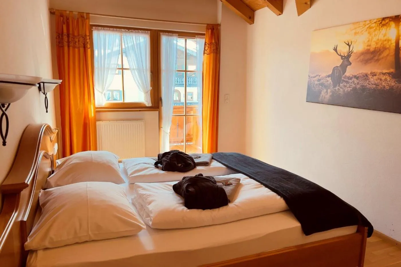 Bed in Wellnesshotel Waldruh