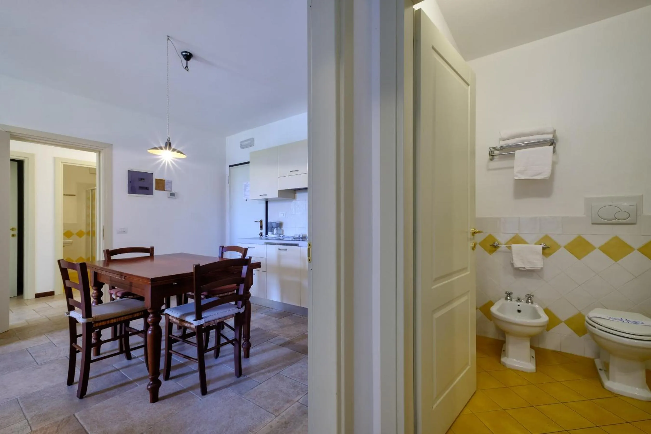 Kitchen or kitchenette in Poggio all'Agnello Sport & Family Holidays