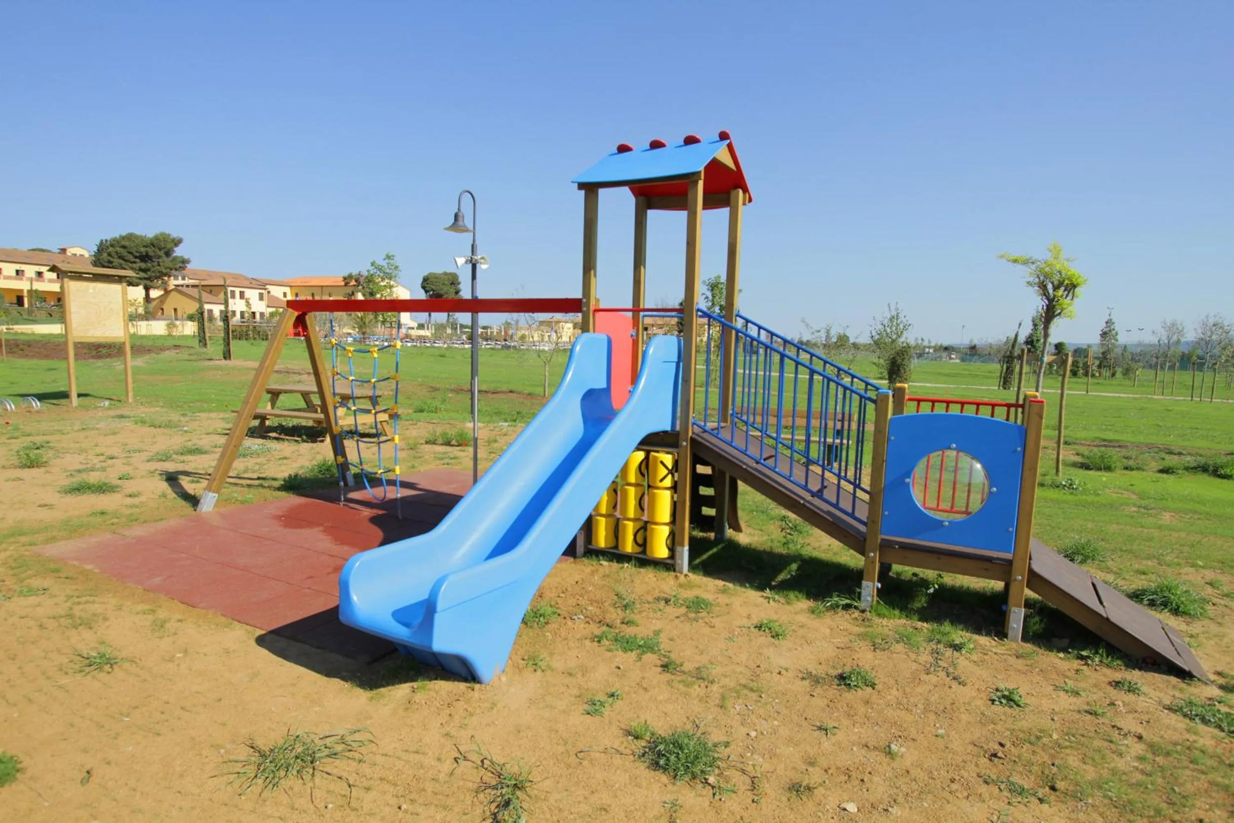 Children play ground in Poggio all'Agnello Sport & Family Holidays