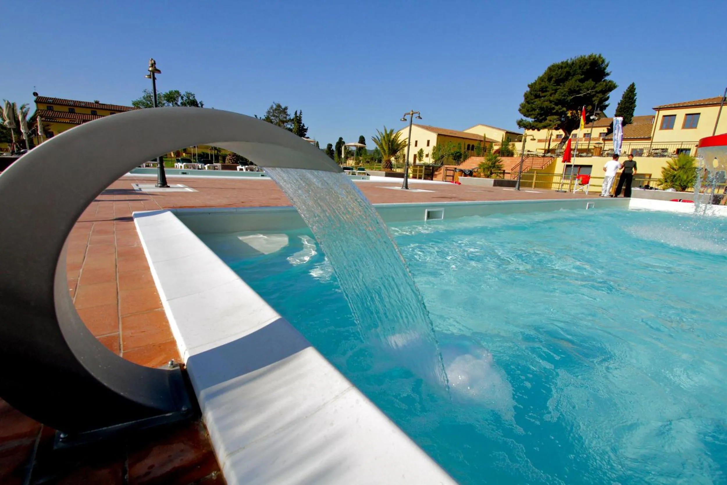 Swimming pool in Poggio all'Agnello Sport & Family Holidays