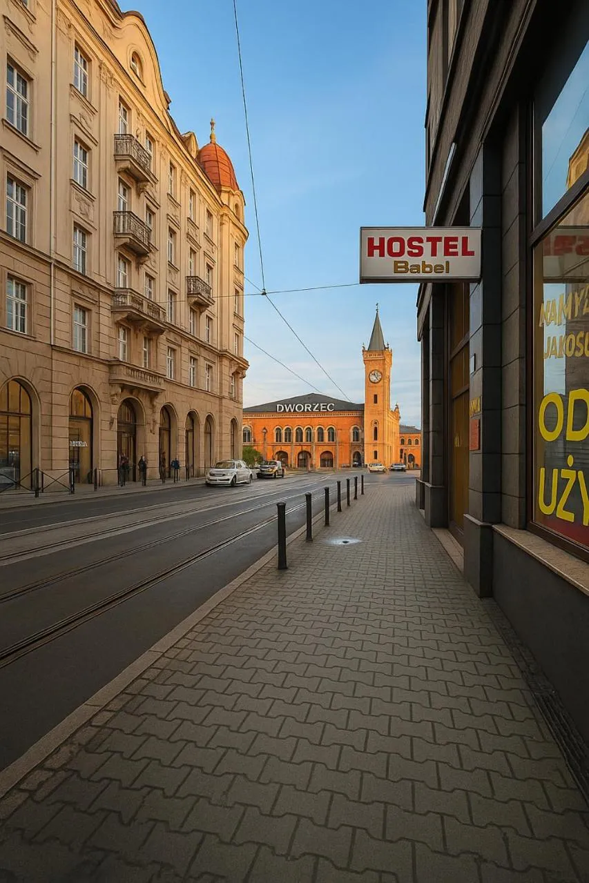 Property building in Babel Hostel, Dworzec PKP, Rynek