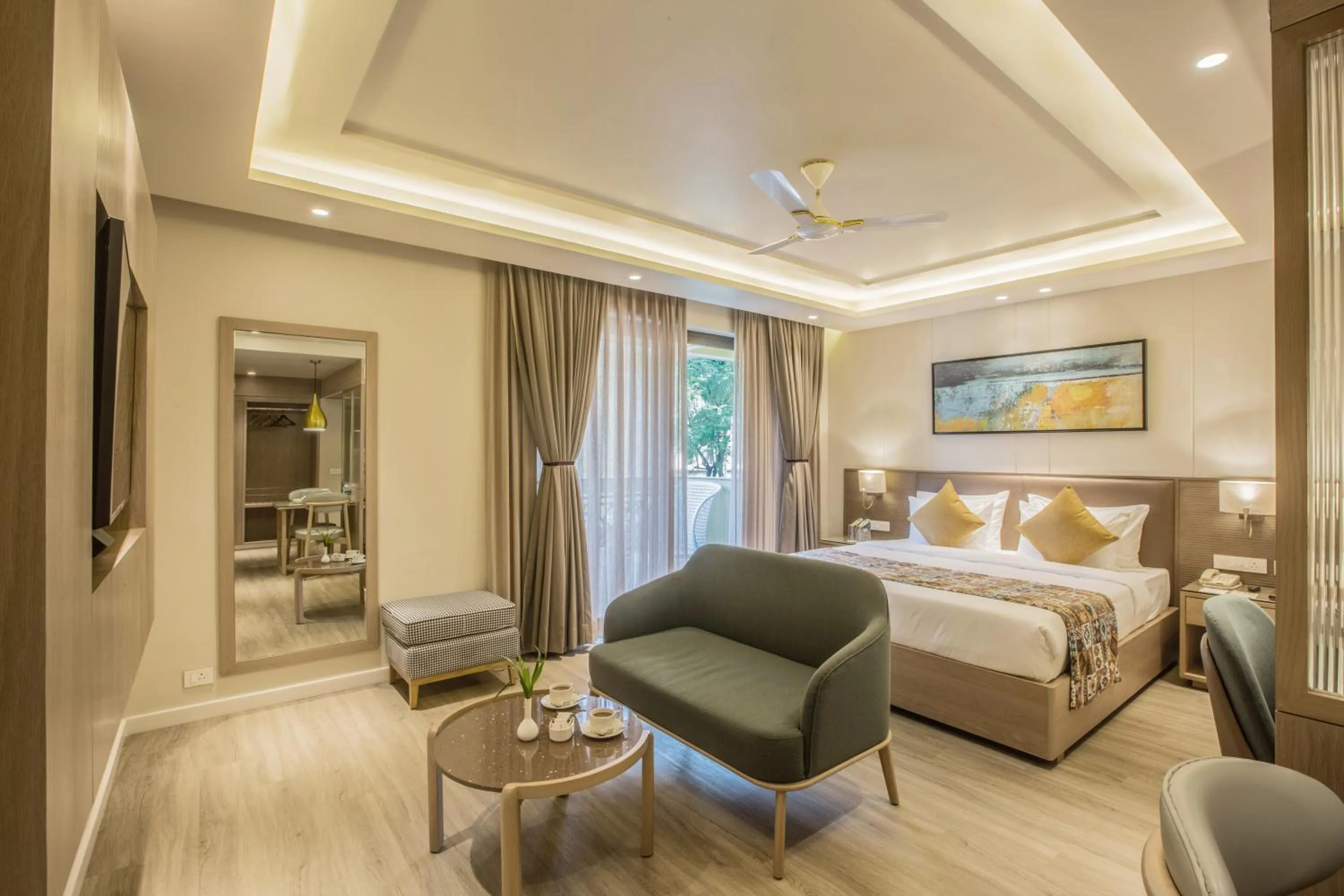 Photo of the whole room, Bed in Resort De Coracao - Calangute , Goa