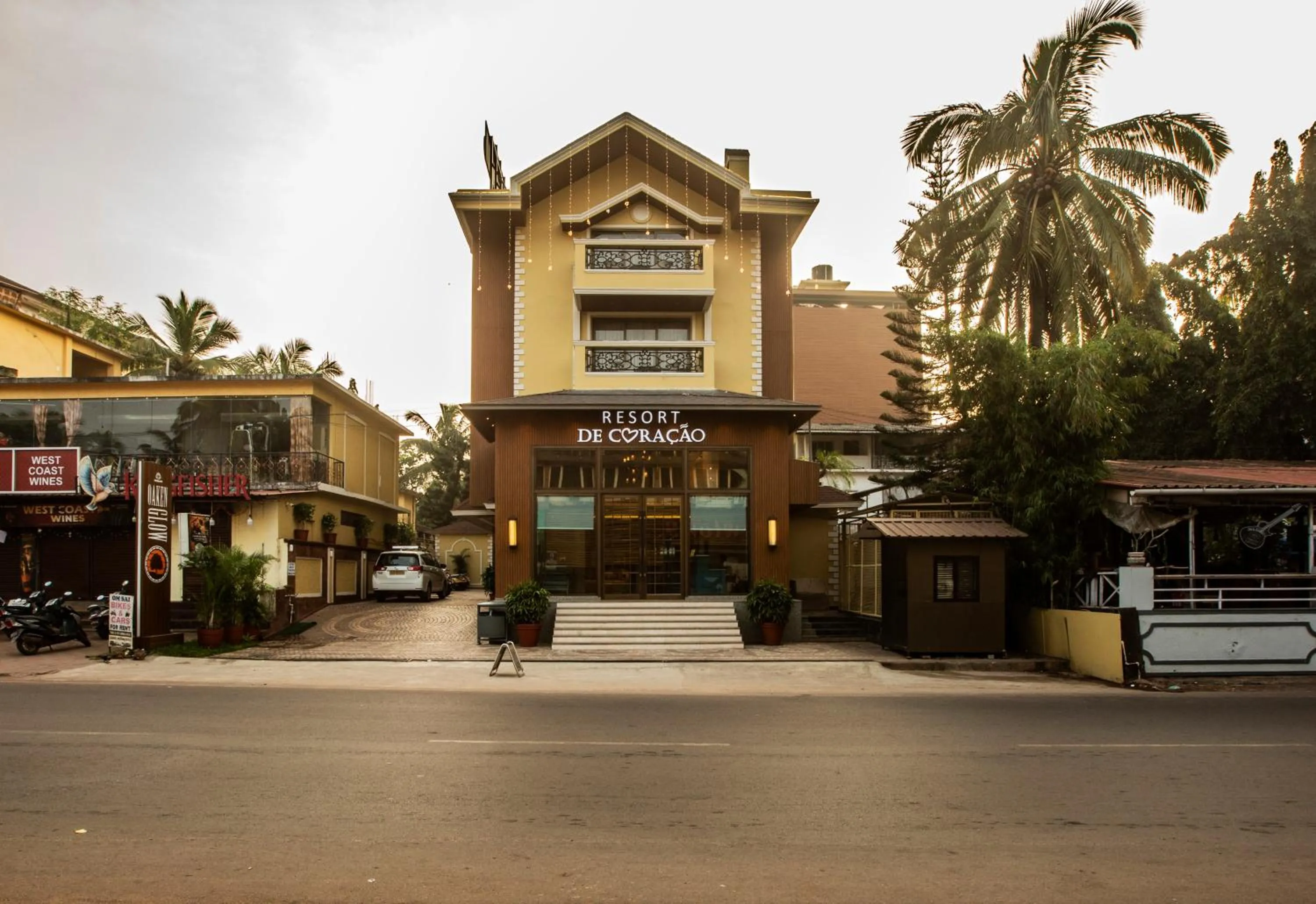 Facade/entrance in Resort De Coracao - Calangute , Goa