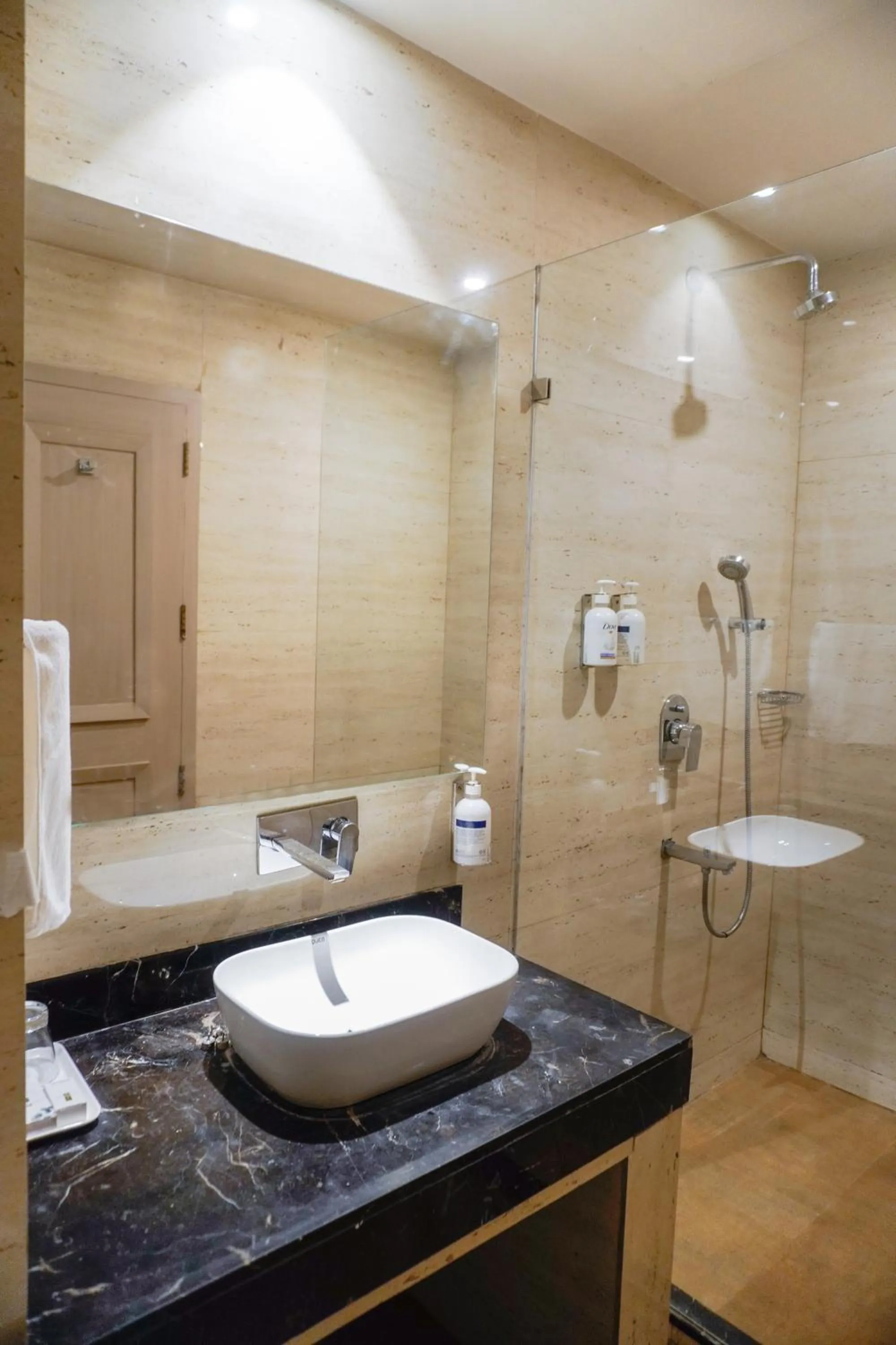 Shower in Resort De Coracao - Calangute , Goa