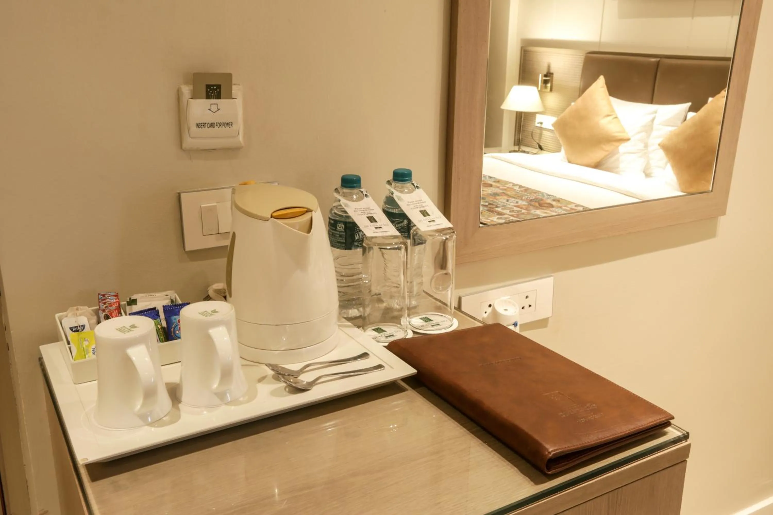 Coffee/tea facilities, Bed in Resort De Coracao - Calangute , Goa