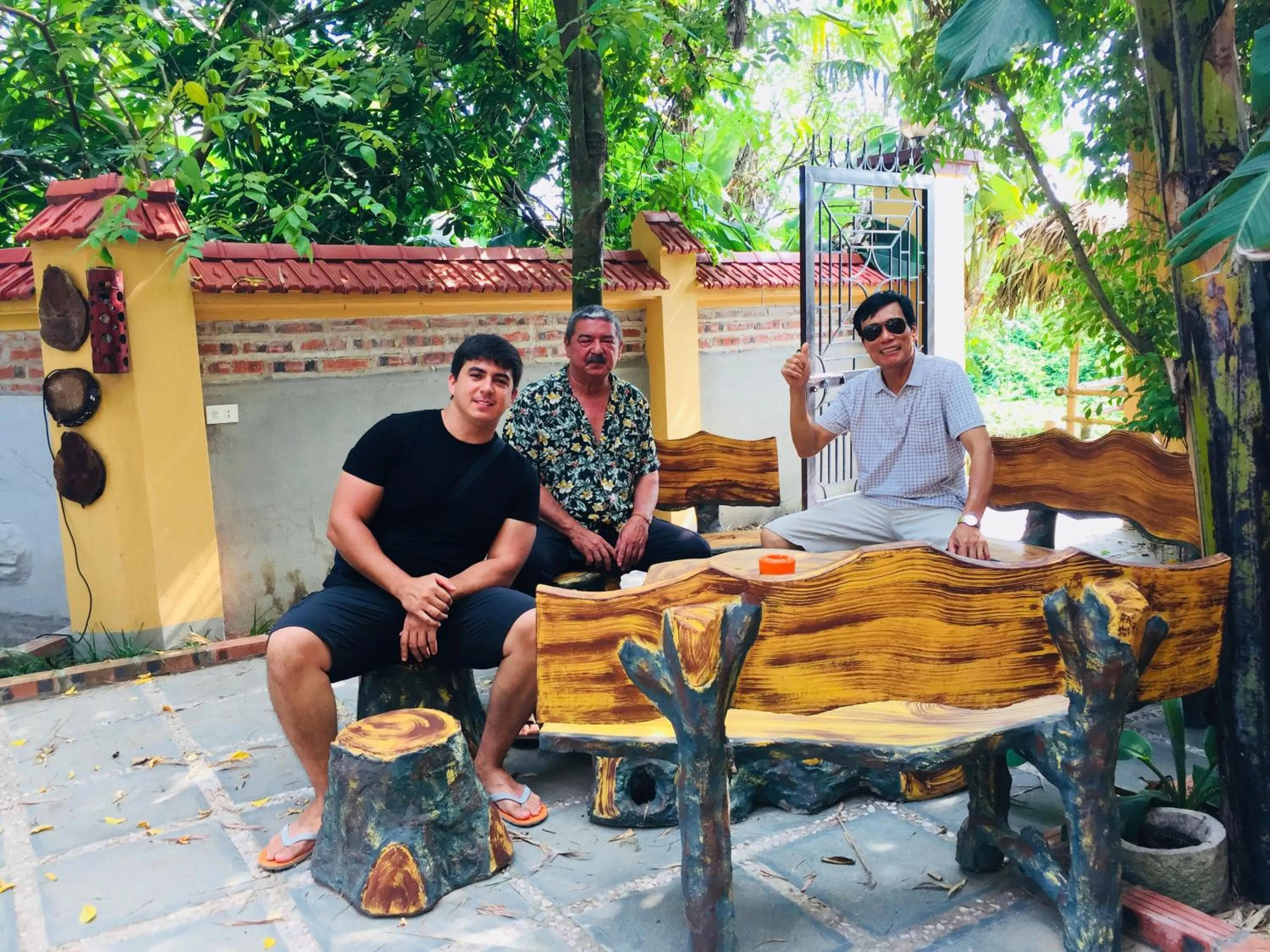 Garden in Hoang Giang Homestay