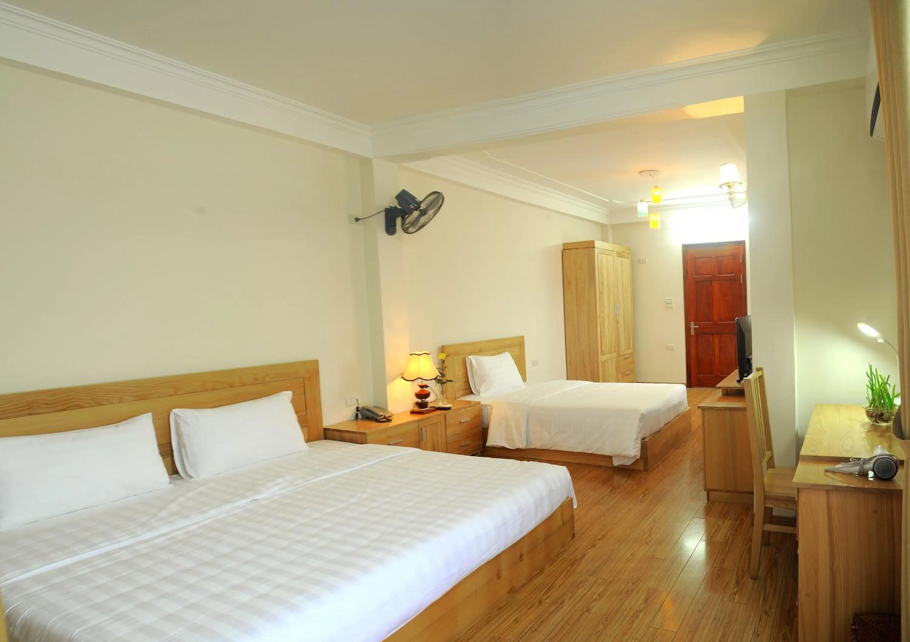 Bedroom, Bed in Hoang Giang Homestay