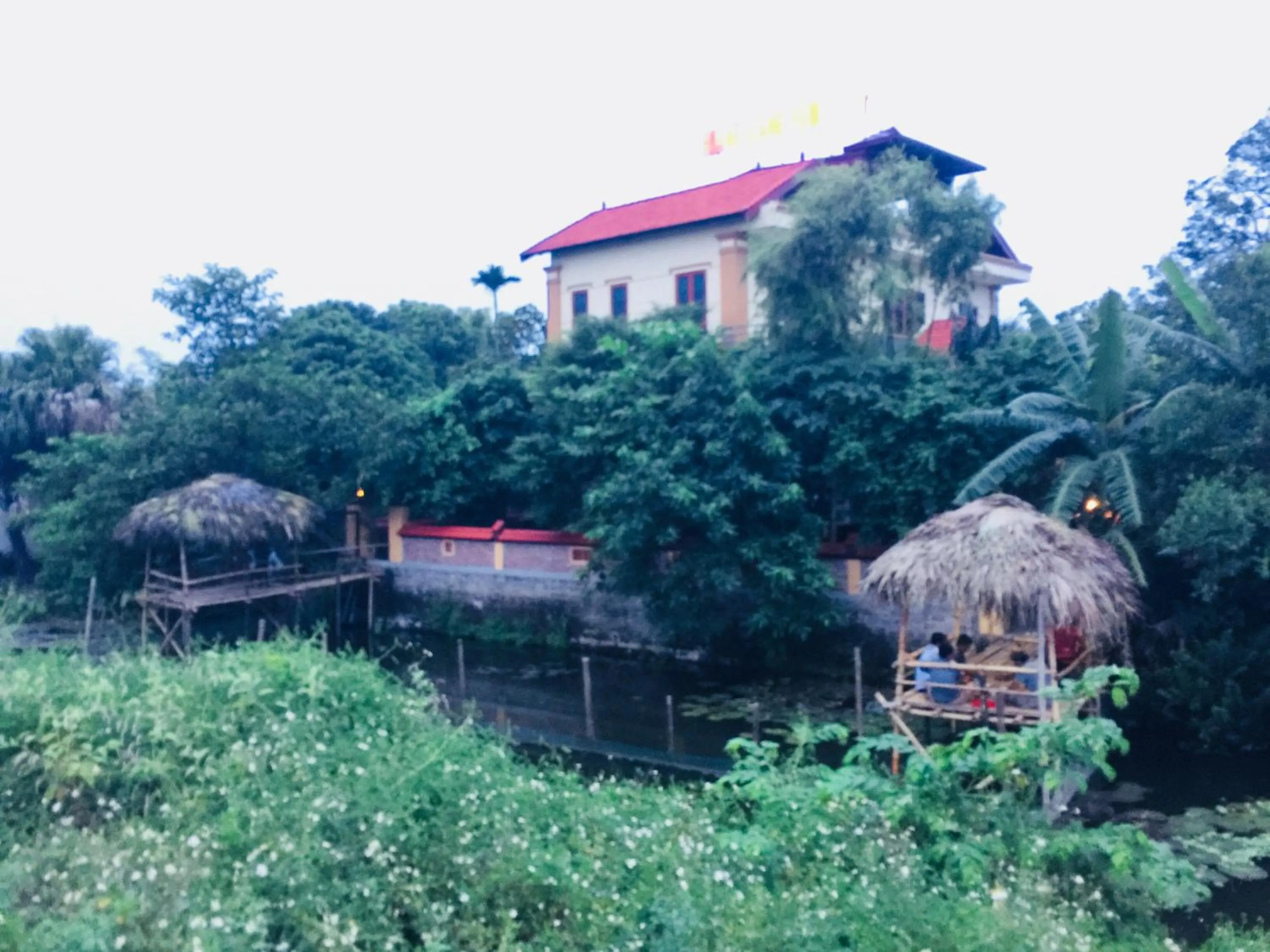 Property building in Hoang Giang Homestay