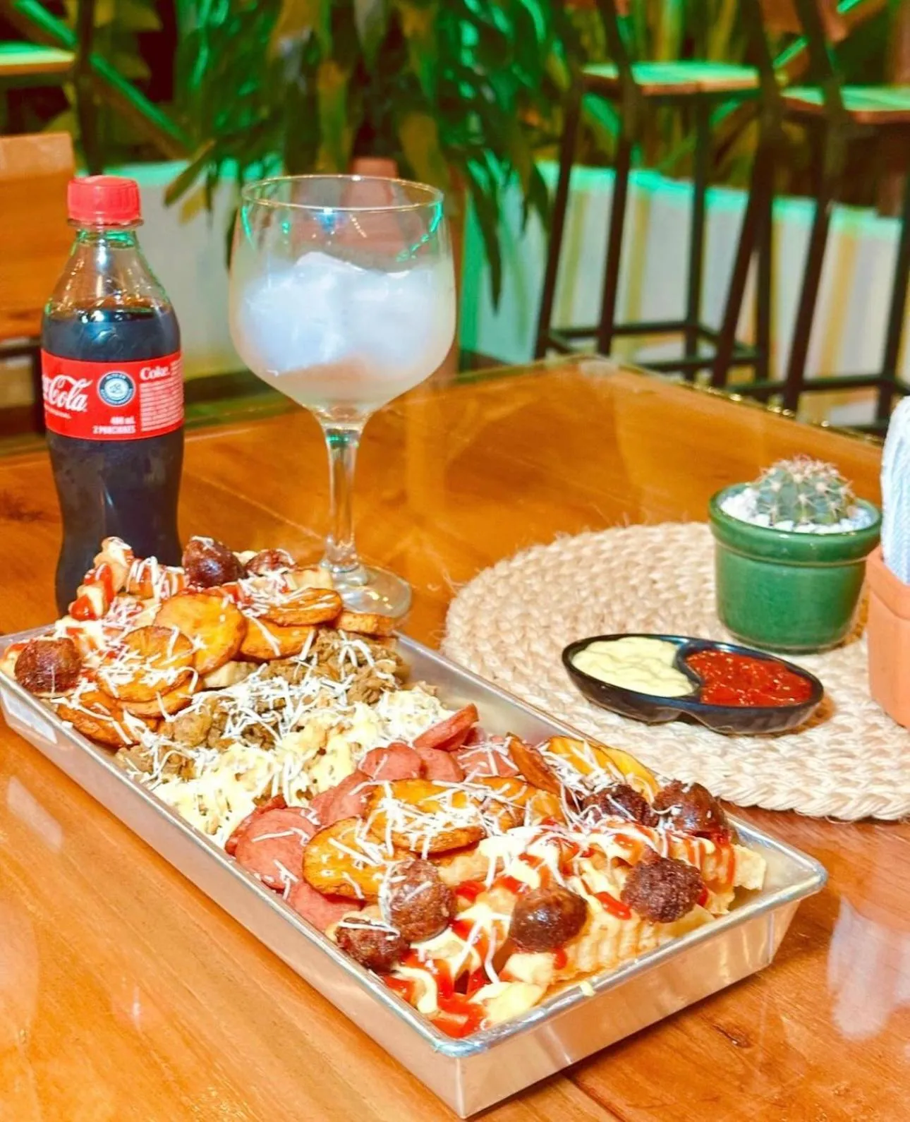 Food and drinks in Hotel Campestre Palmas del Zamorano