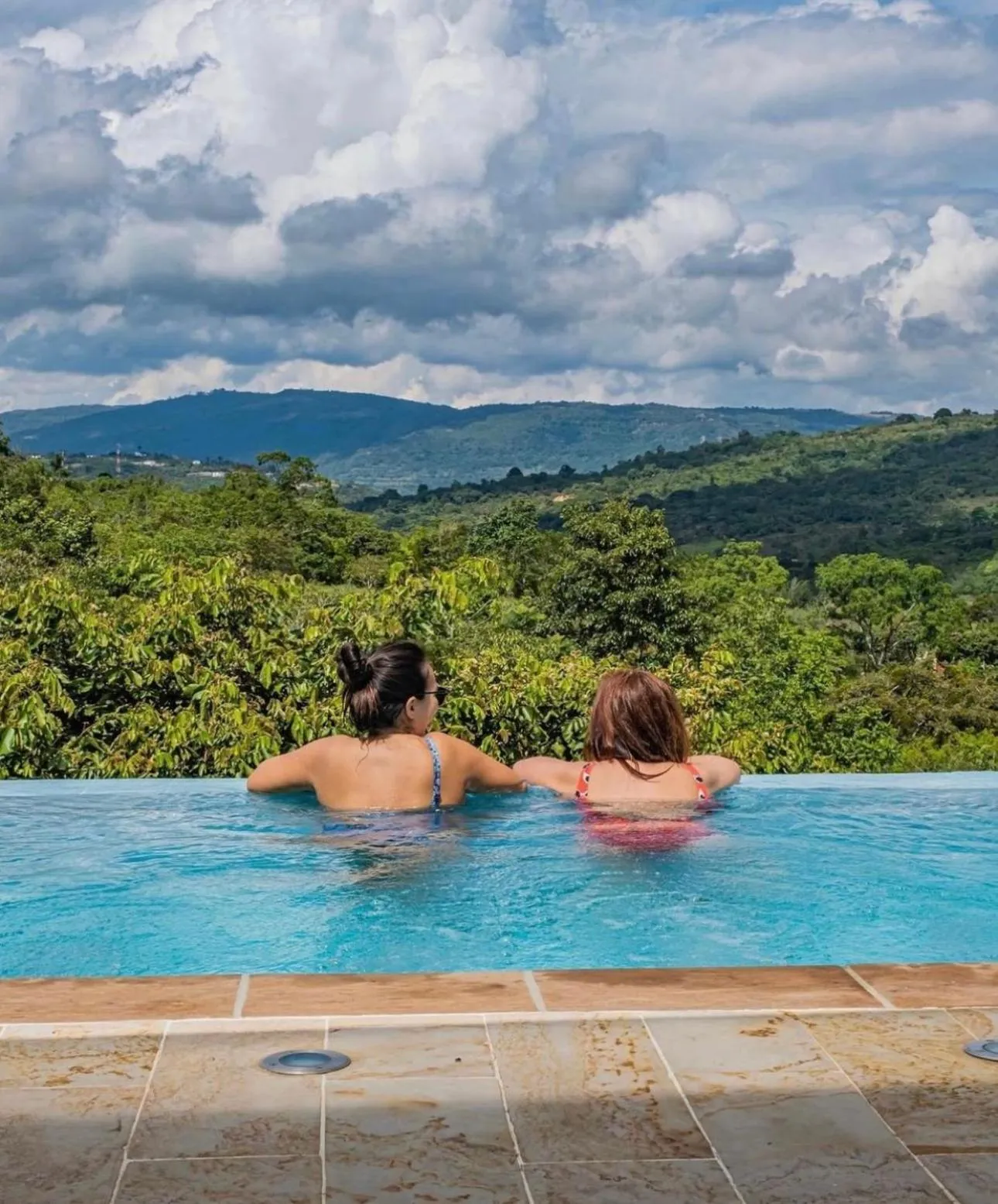 Mountain view in Hotel Campestre Palmas del Zamorano