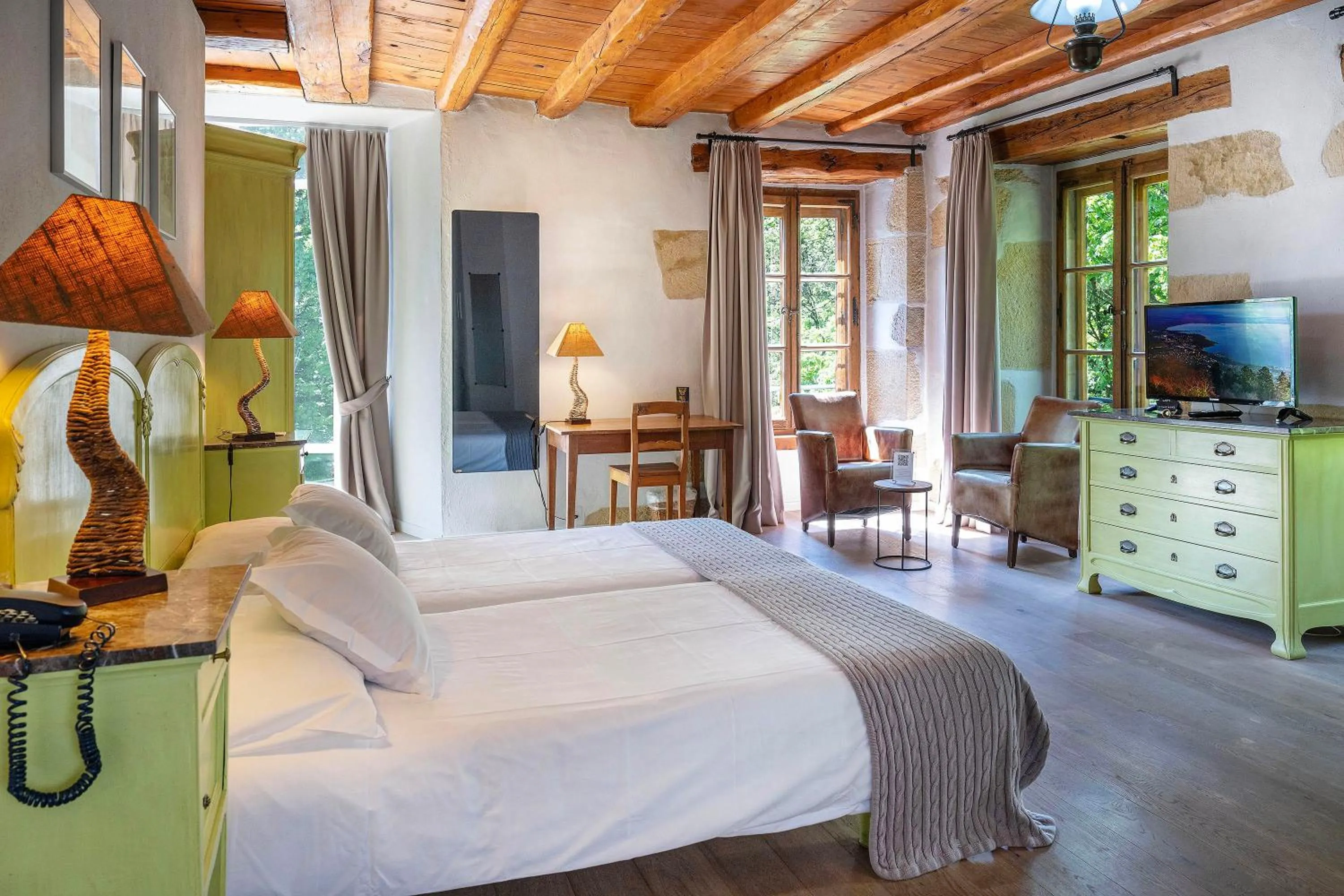 Bed in Hôtel La Maison du Prussien